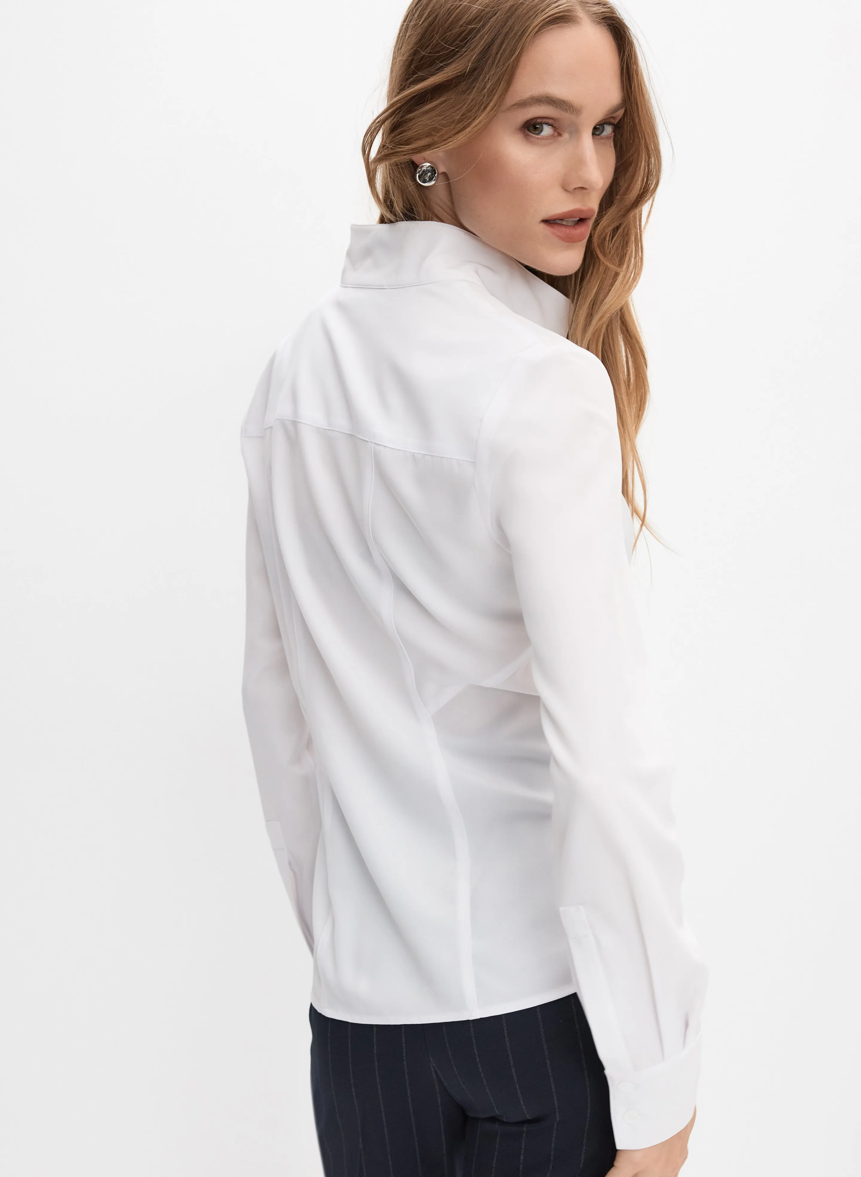 Stand Collar Blouse sold by Melanie Lyne product image thumbnail 2