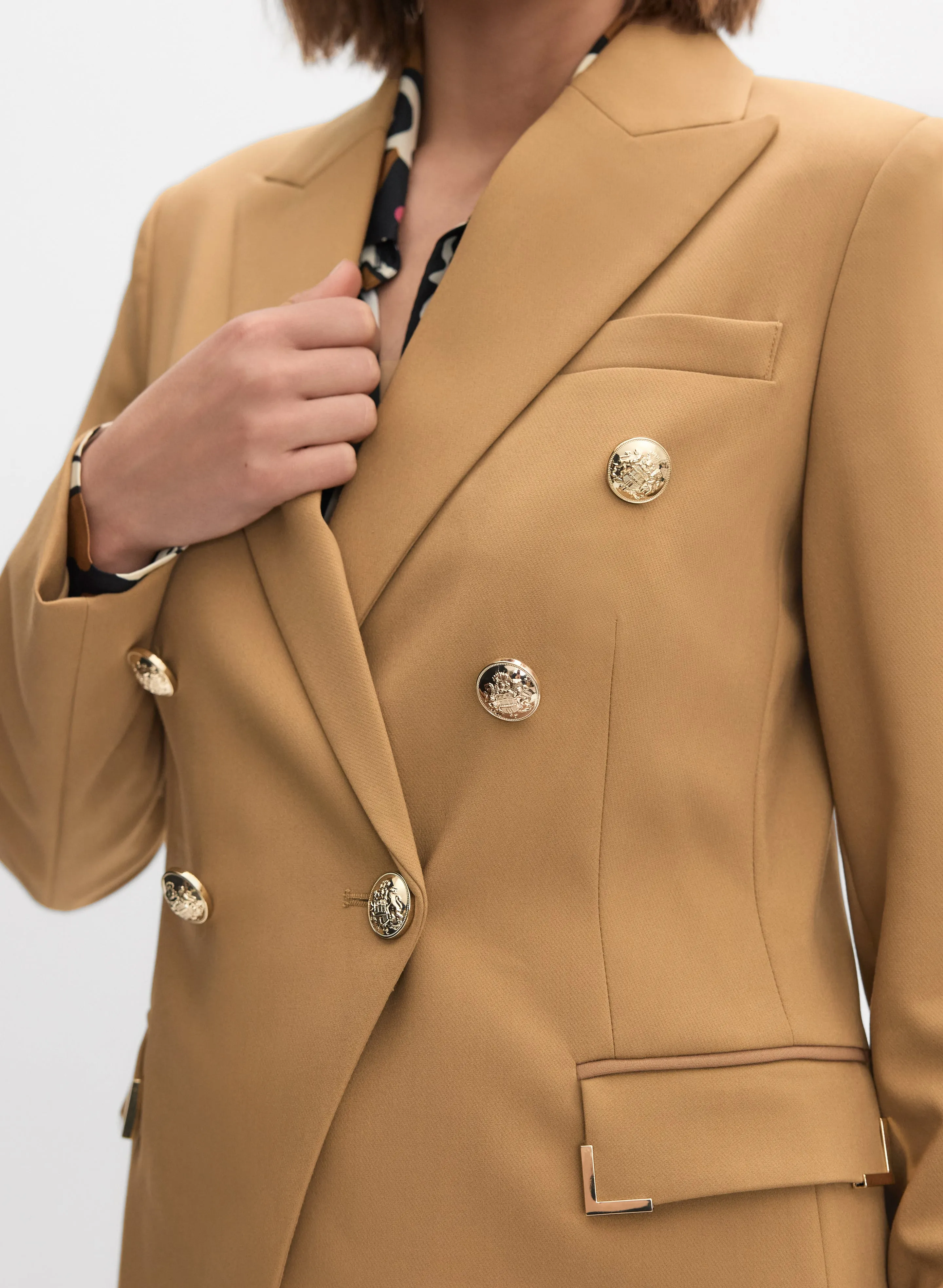 Peaked Lapel Blazer sold by Melanie Lyne product image thumbnail 3