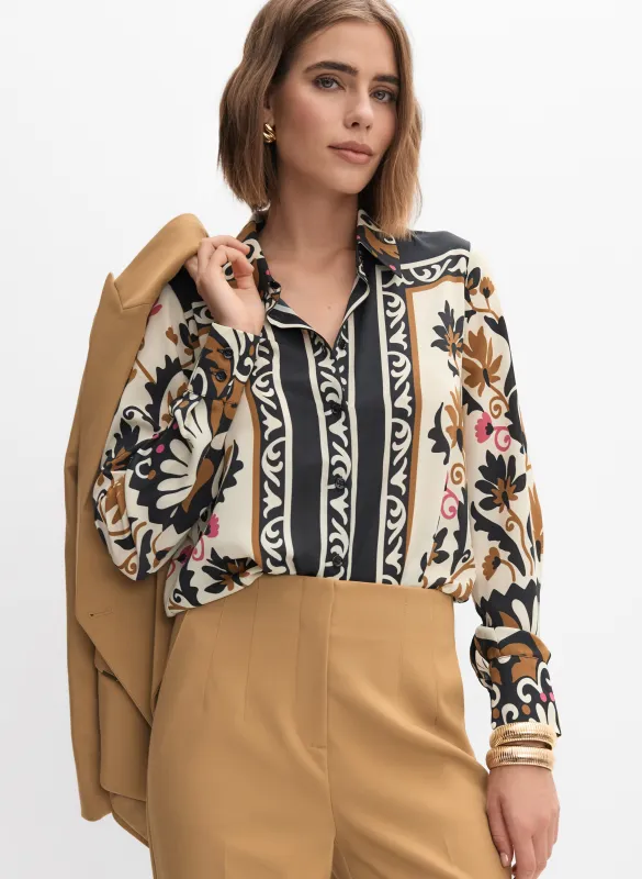 Ornate Print Blouse sold by Melanie Lyne