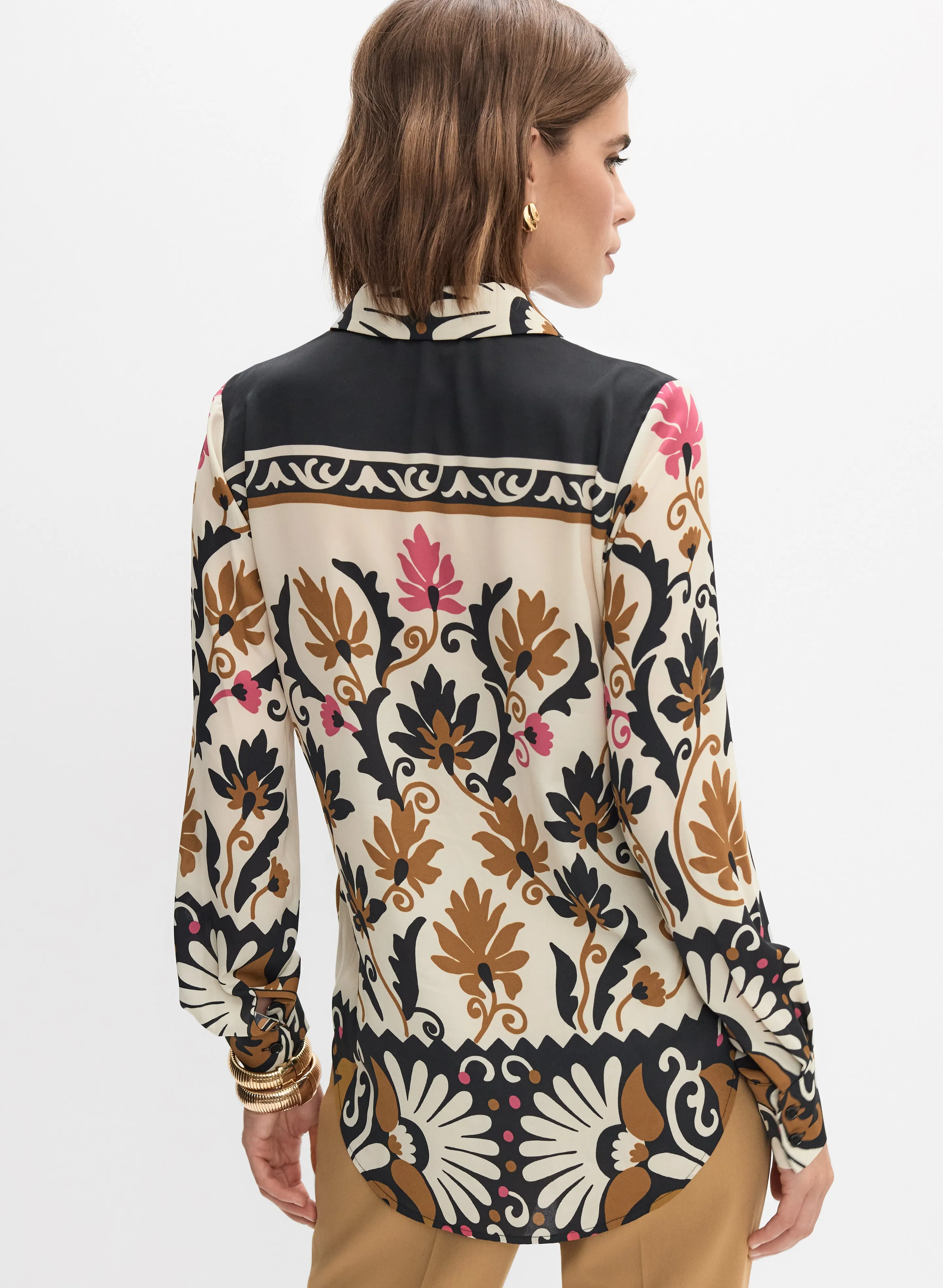 Ornate Print Blouse sold by Melanie Lyne product image thumbnail 4