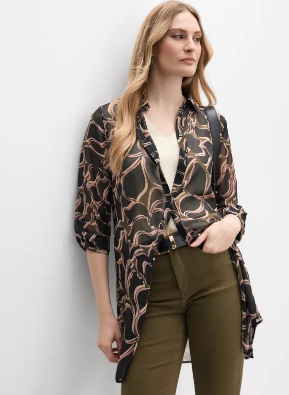 Floral Button-Down Blouse sold by Melanie Lyne