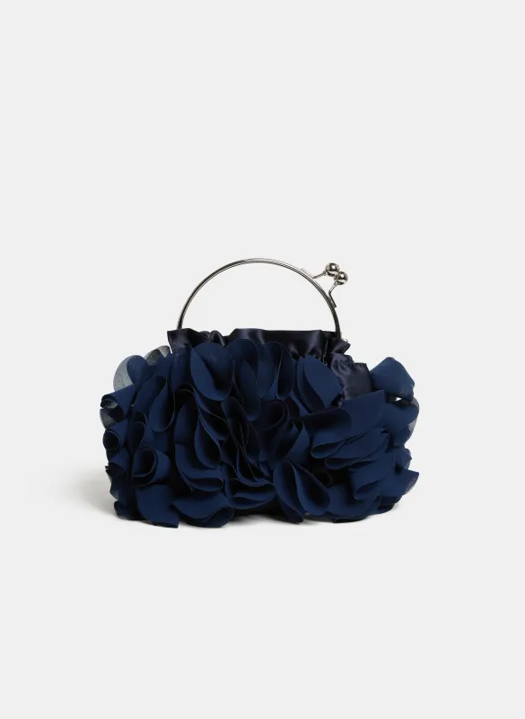 Ruffled Satin Bag sold by Melanie Lyne