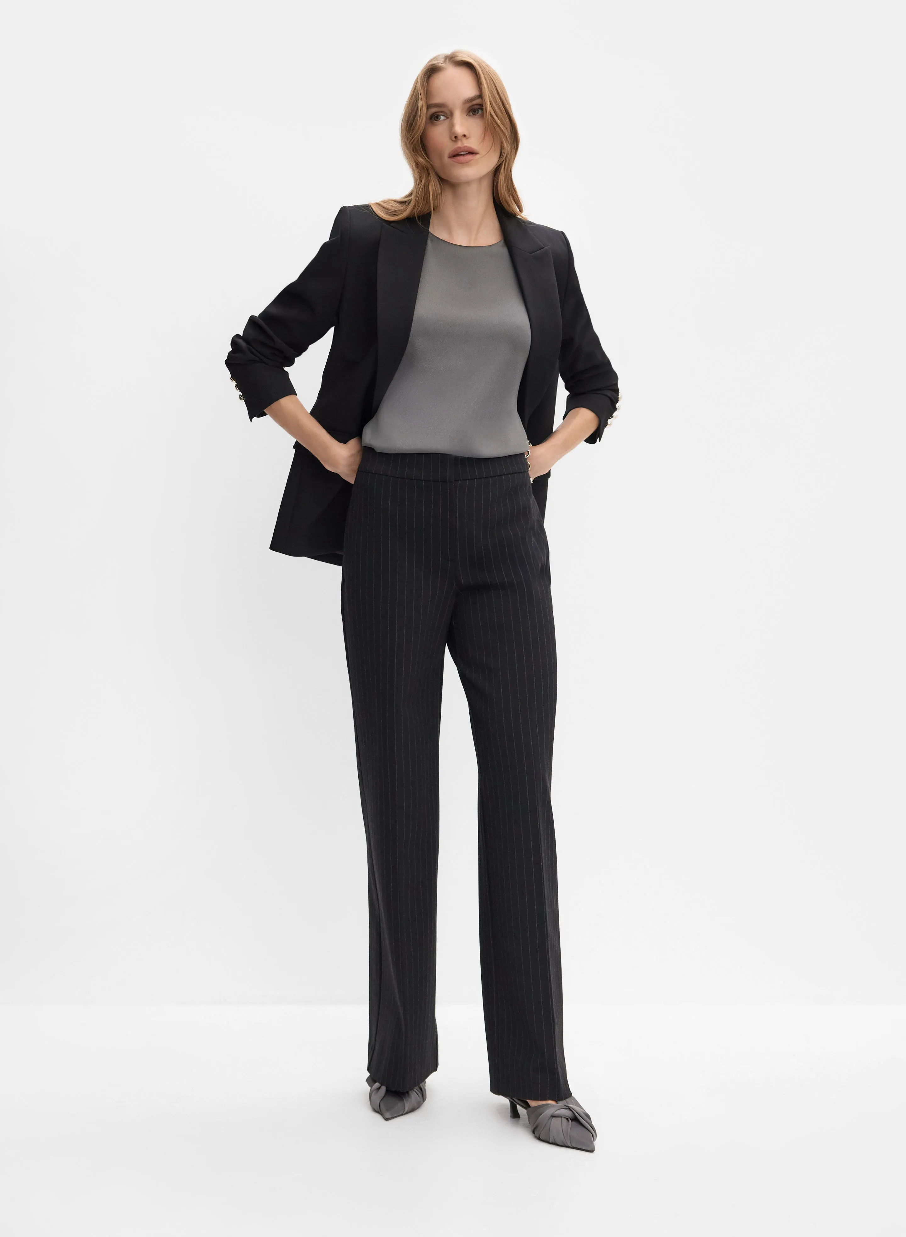 Sleeveless Satin Blouse sold by Melanie Lyne product image thumbnail 3