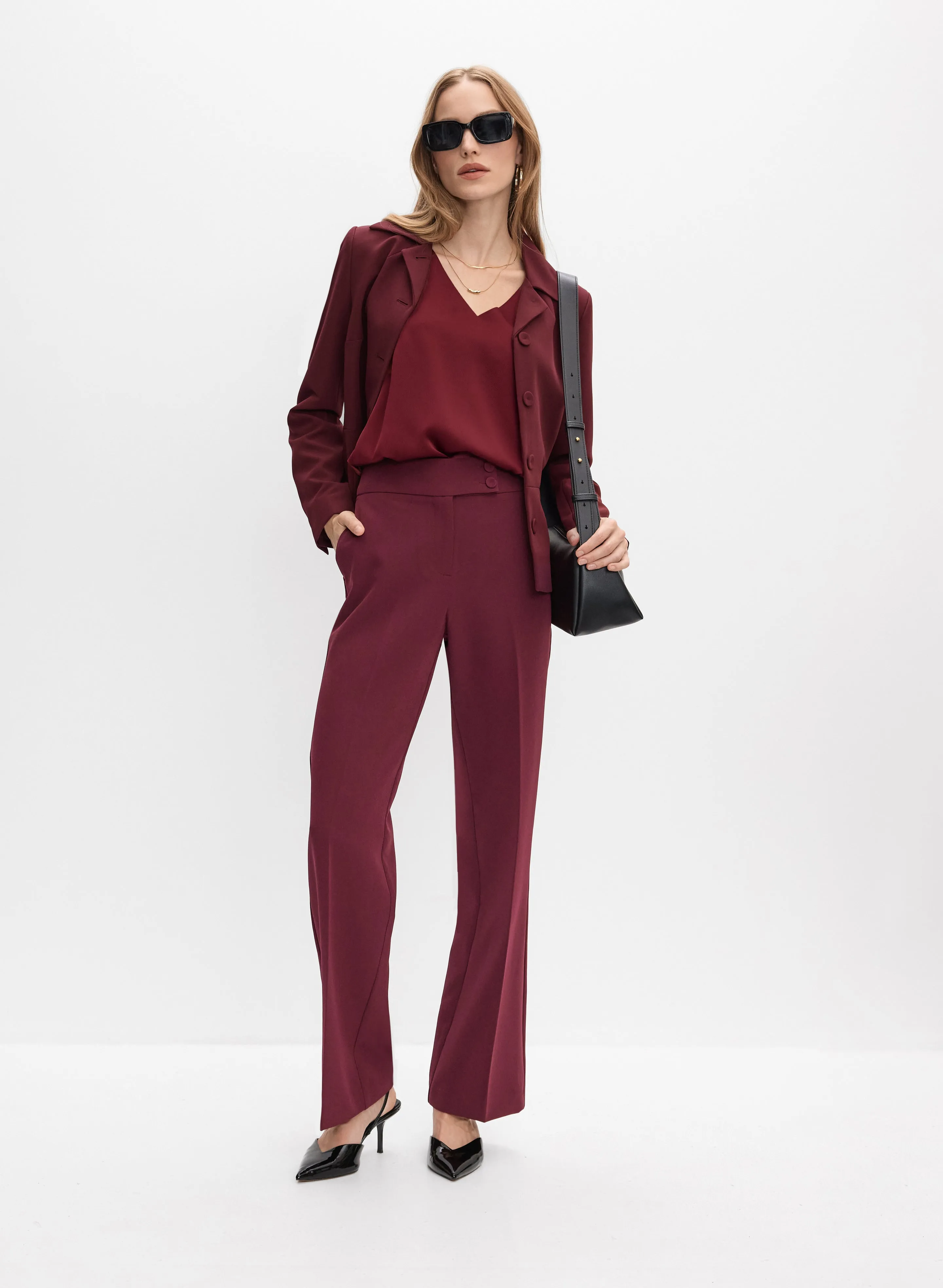 Sleeveless Satin Blouse sold by Melanie Lyne product image thumbnail 3