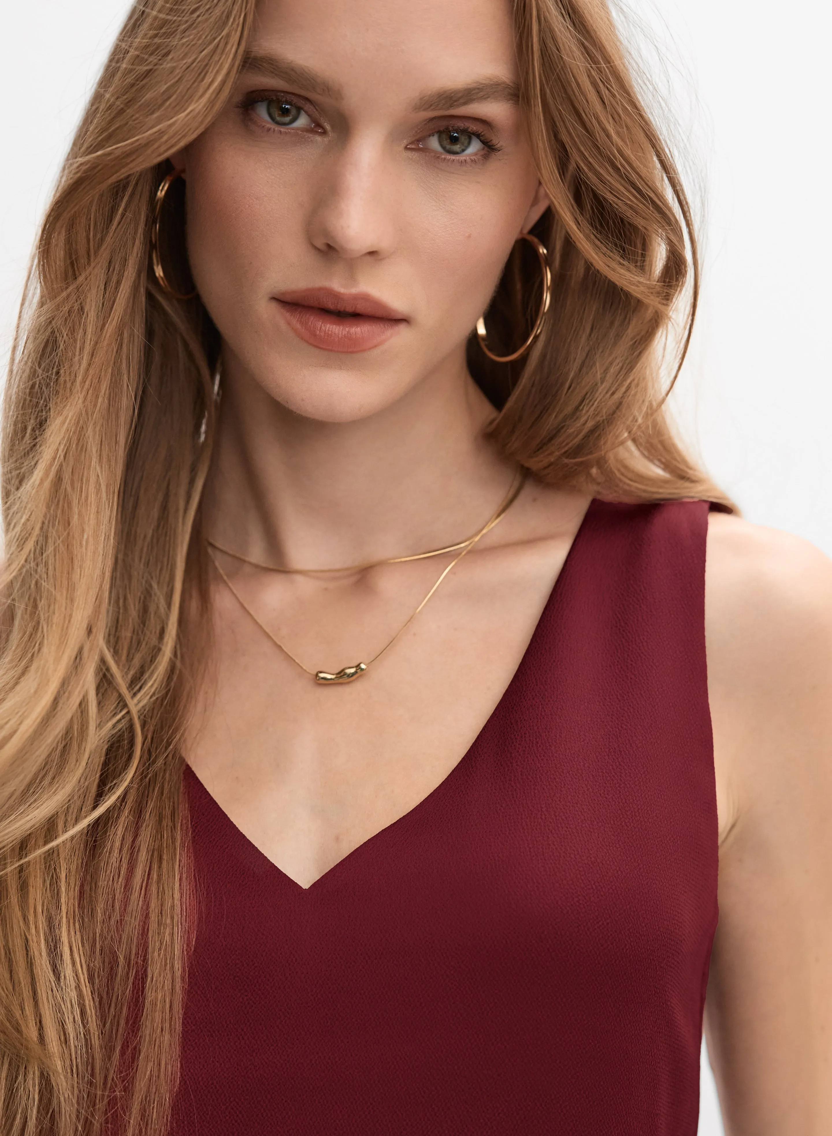 Sleeveless Satin Blouse sold by Melanie Lyne product image thumbnail 4