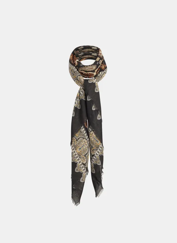 Paisley Print Scarf sold by Melanie Lyne