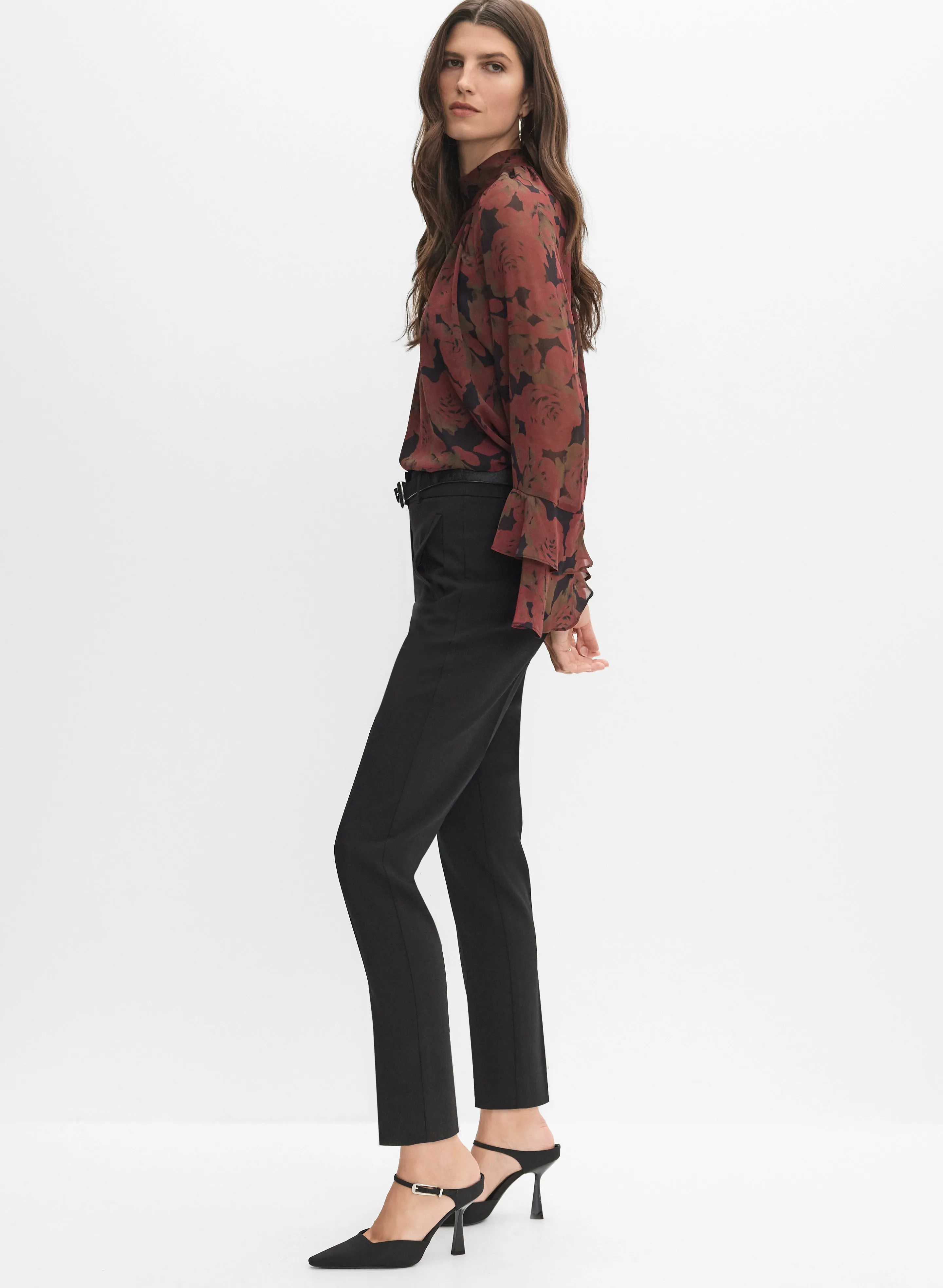 Giselle Slim-Leg Pants sold by Melanie Lyne product image thumbnail 5