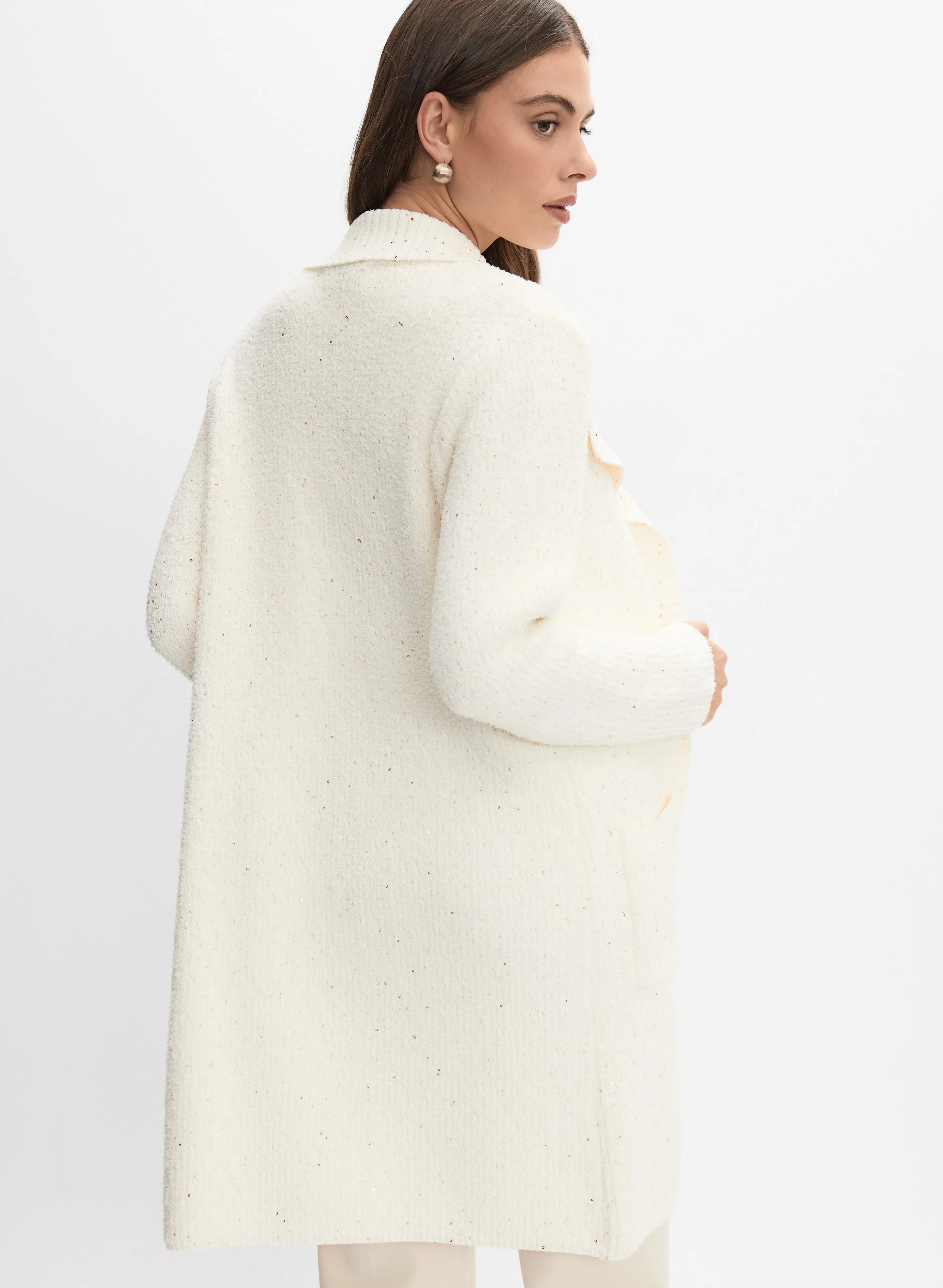 Scattered Sequin Cardigan sold by Melanie Lyne product image thumbnail 3