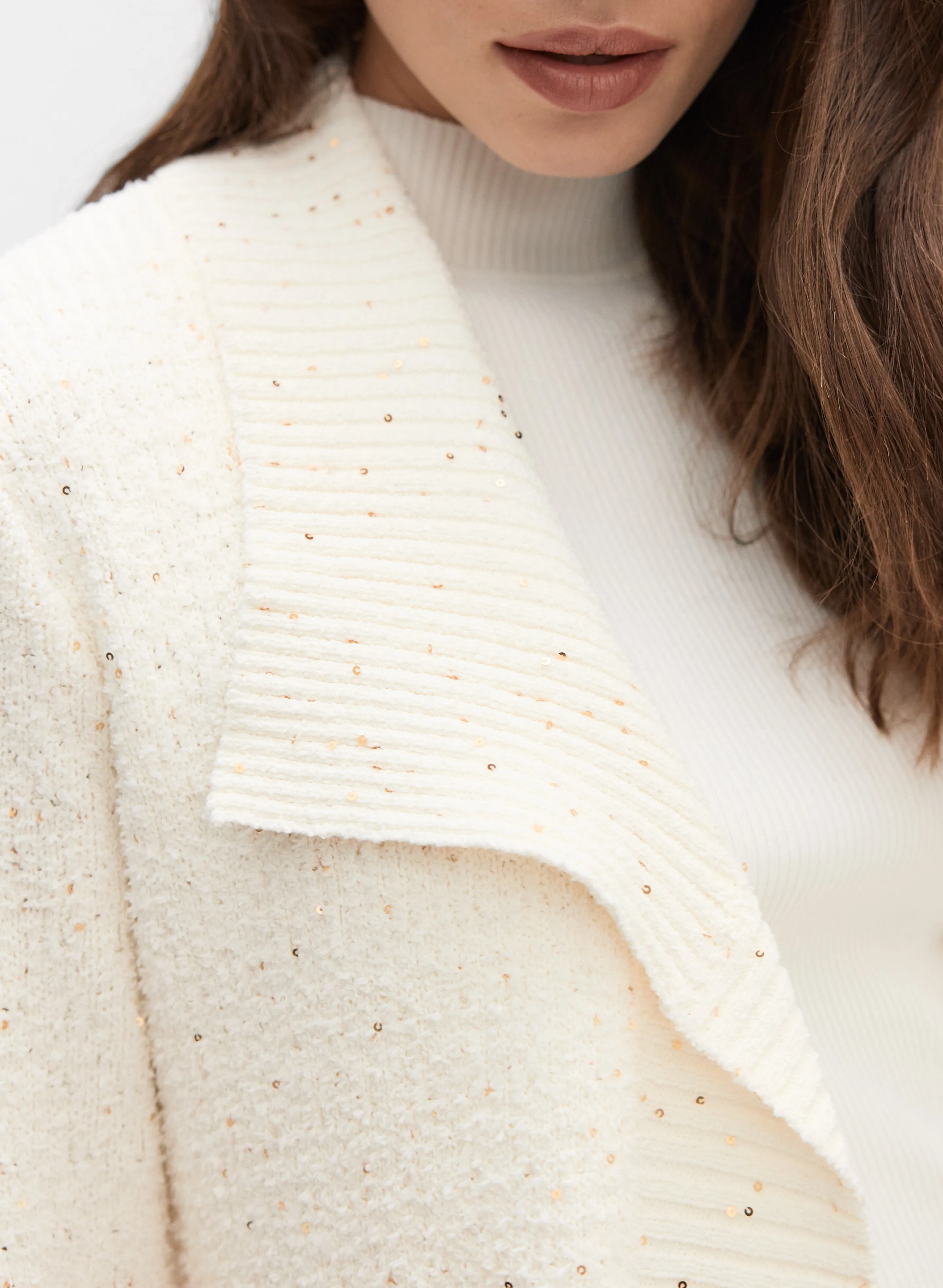 Scattered Sequin Cardigan sold by Melanie Lyne product image thumbnail 5