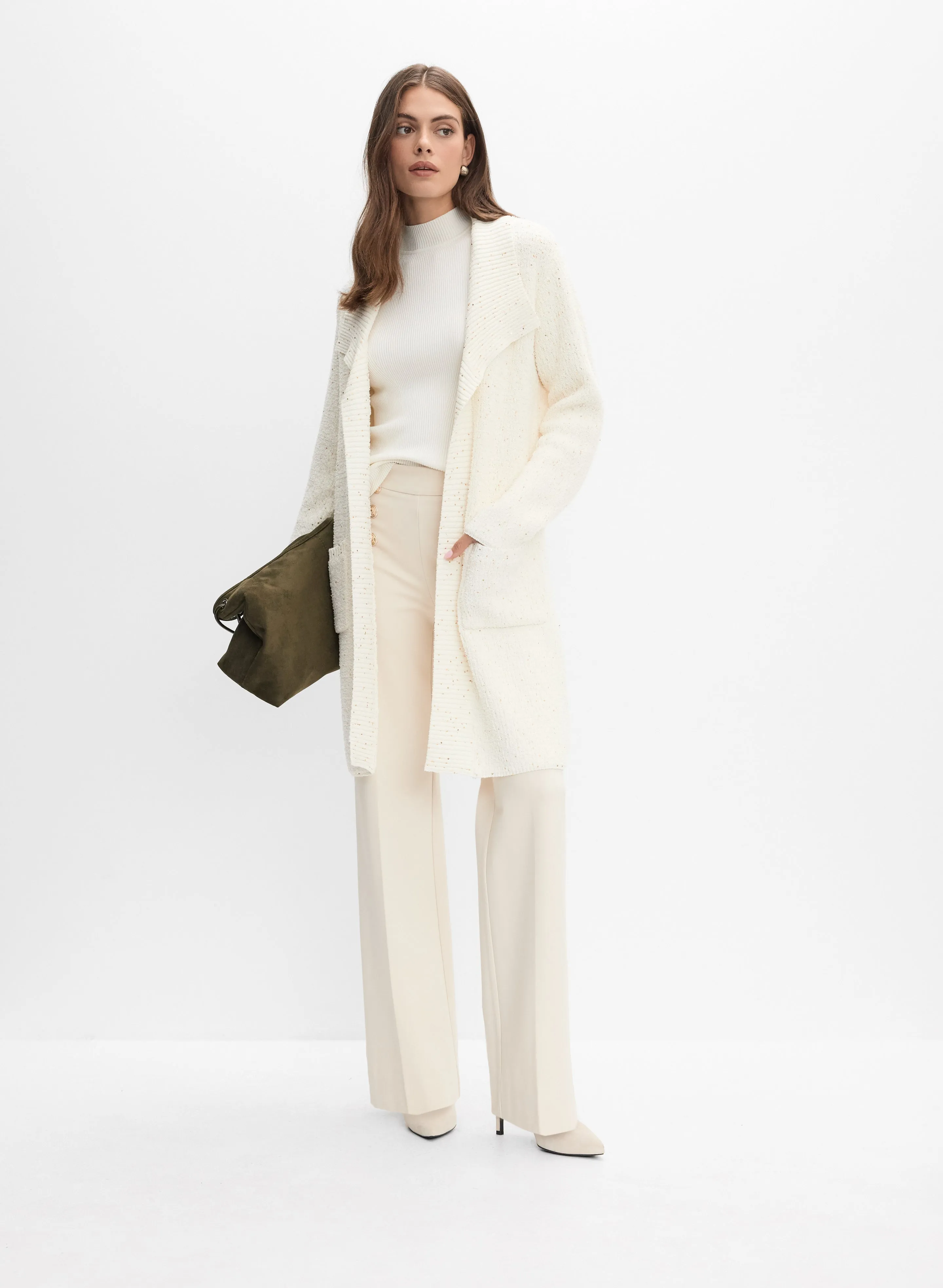 Scattered Sequin Cardigan sold by Melanie Lyne product image thumbnail 4