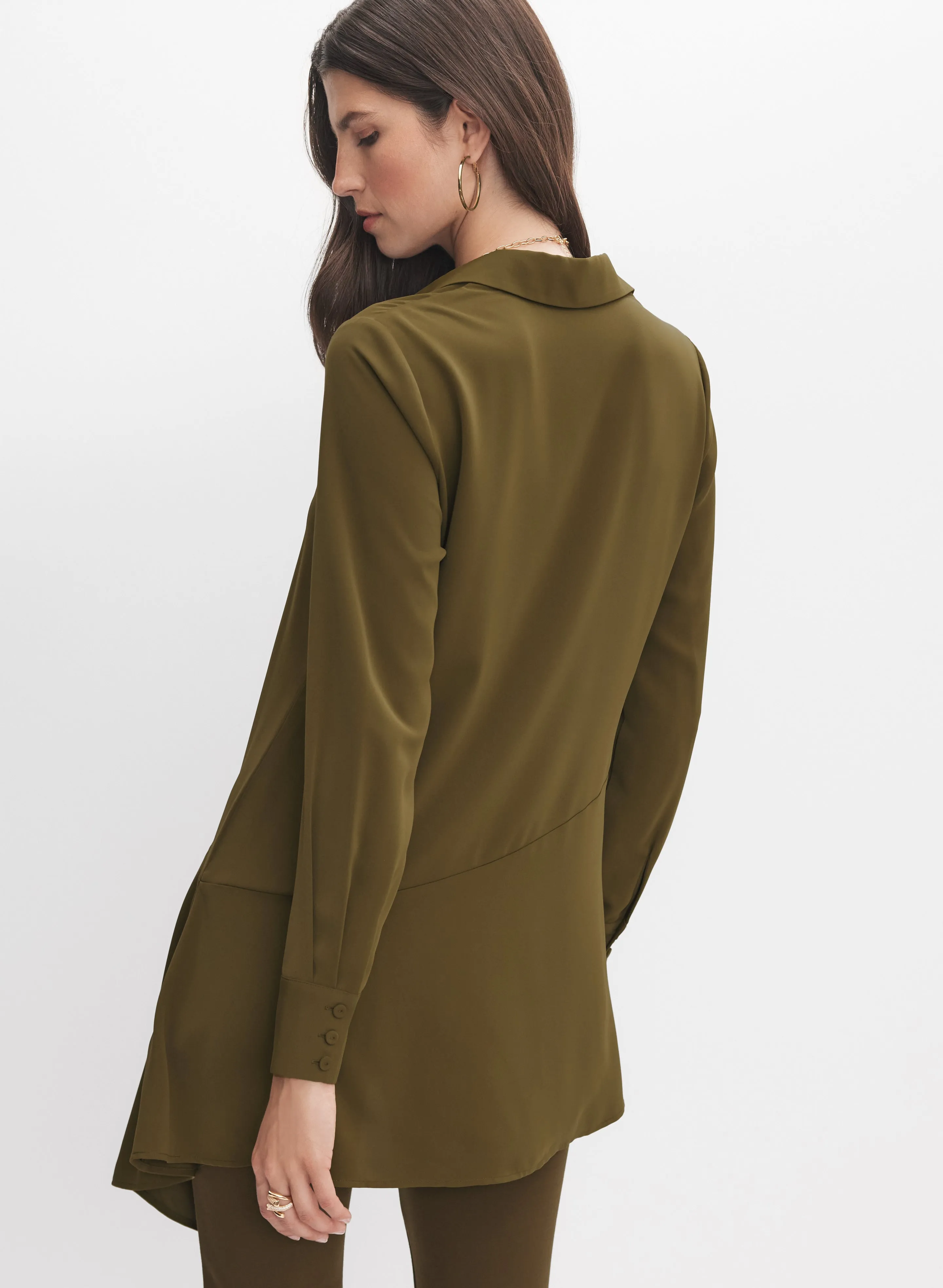 Asymmetric Flounce Hem Top sold by Melanie Lyne product image thumbnail 3