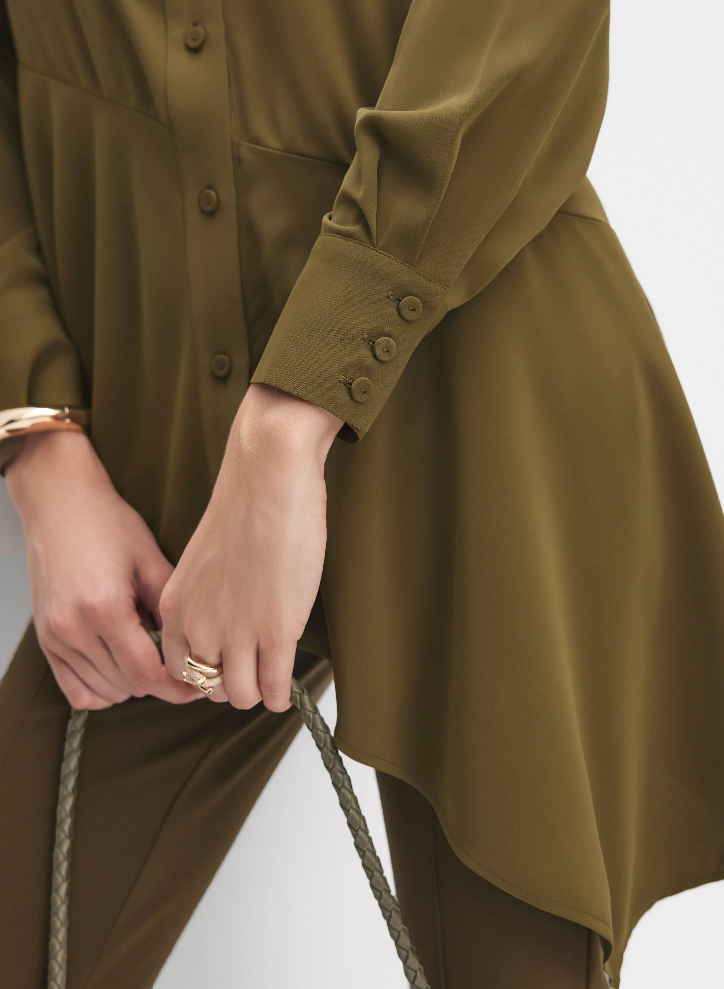 Asymmetric Flounce Hem Top sold by Melanie Lyne product image thumbnail 5