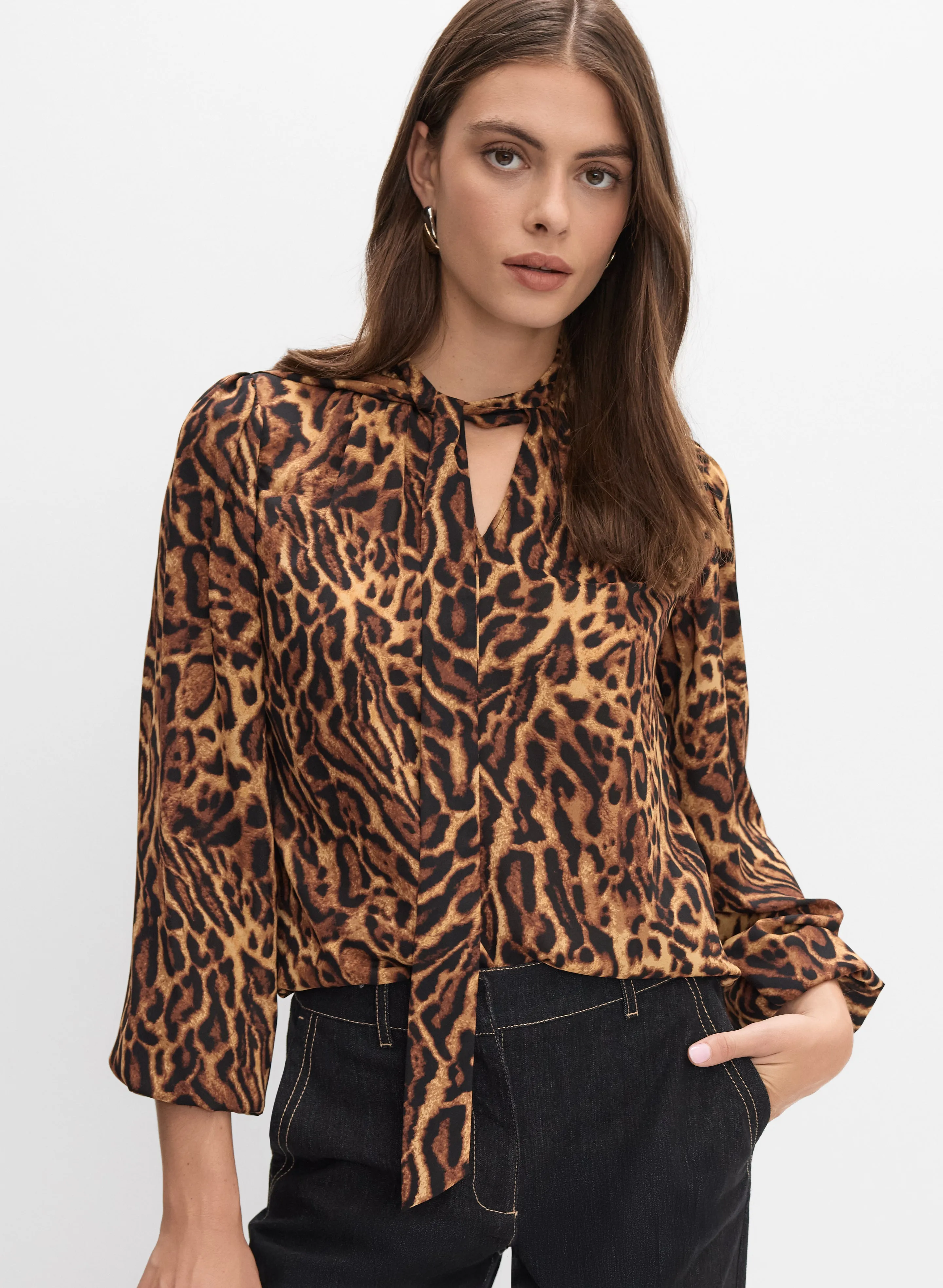 Joseph Ribkoff - Leopard Print Blouse sold by Melanie Lyne
