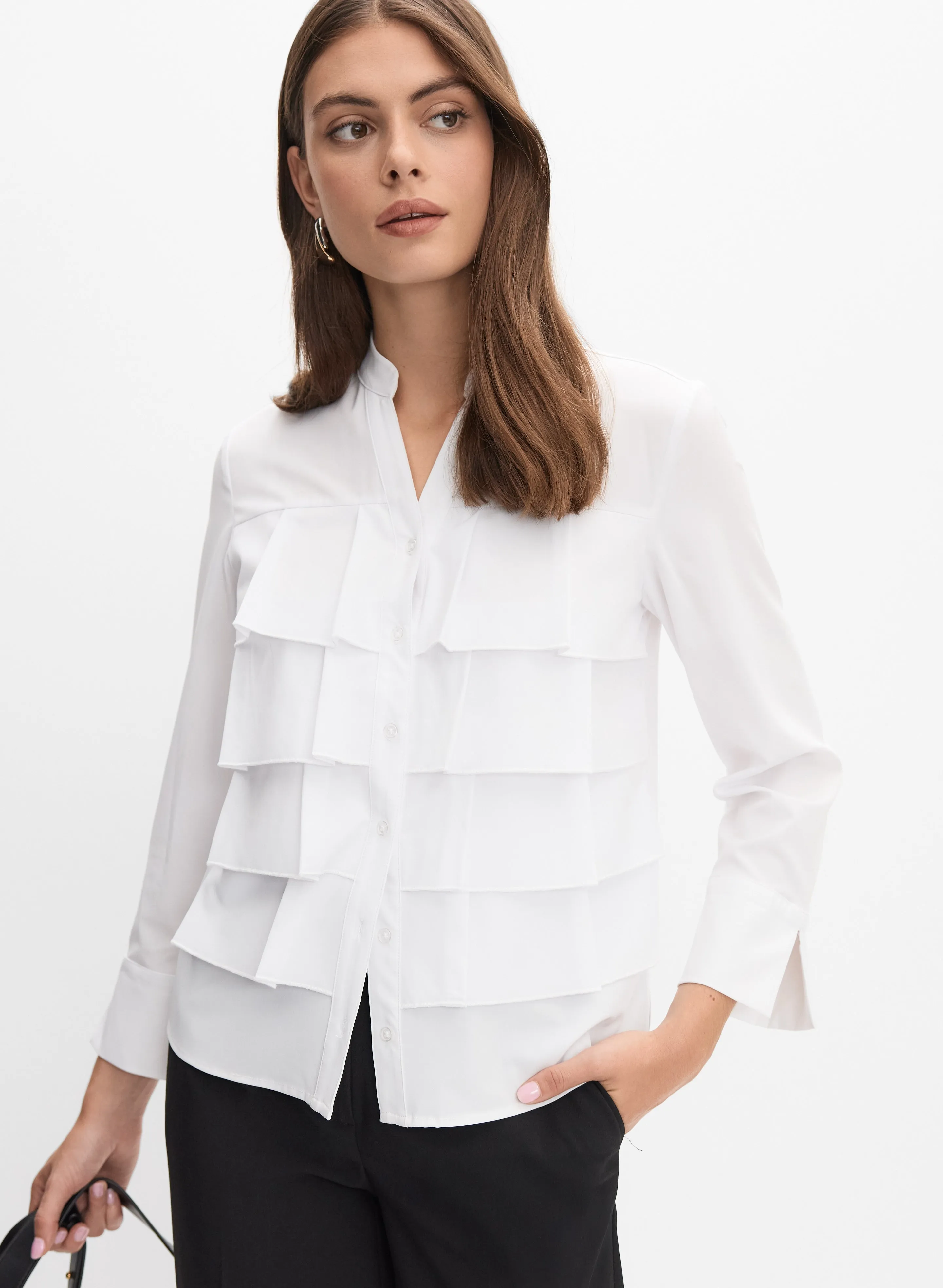 Joseph Ribkoff - Tiered Blouse sold by Melanie Lyne