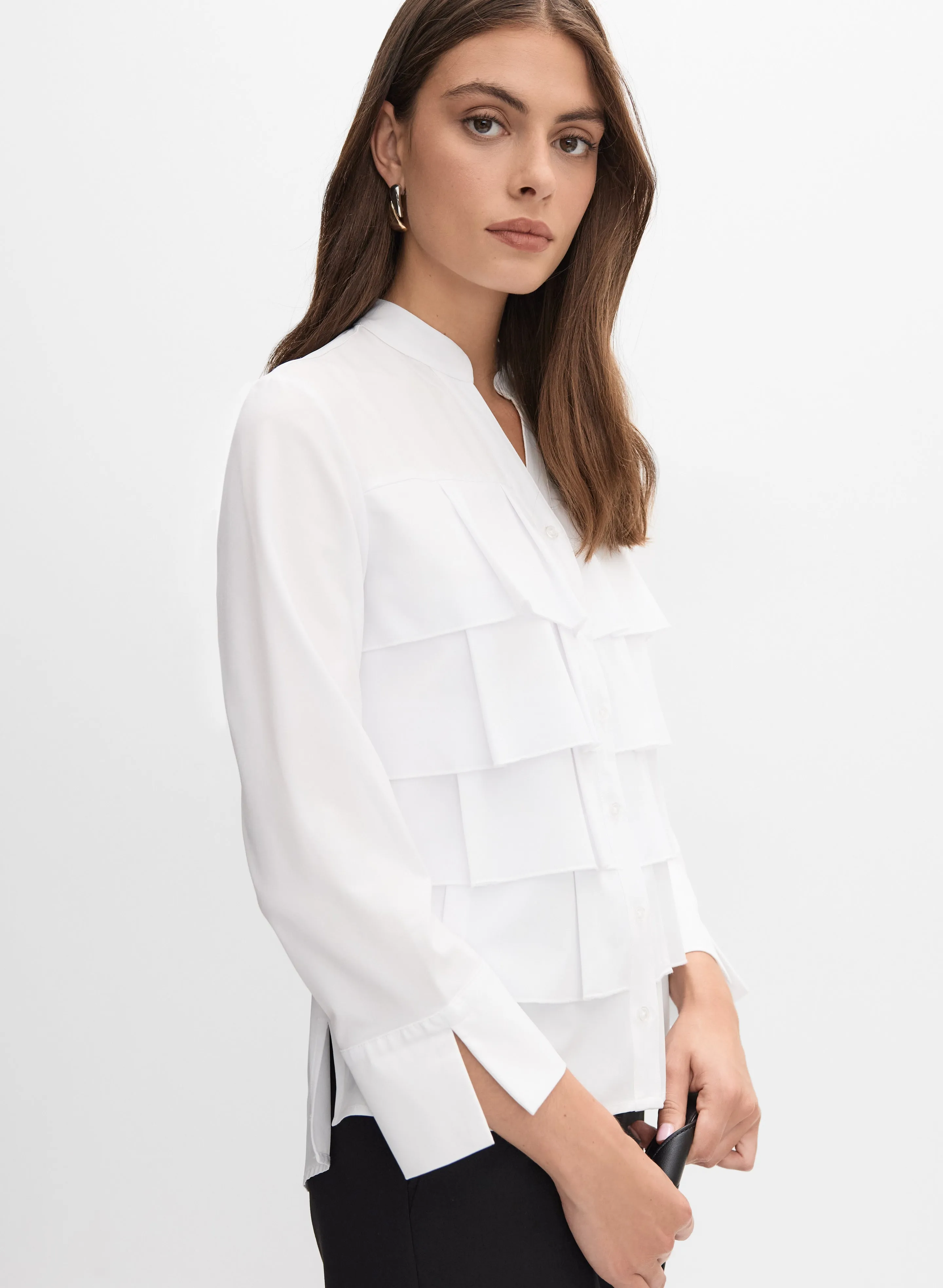 Joseph Ribkoff - Tiered Blouse sold by Melanie Lyne product image thumbnail 2