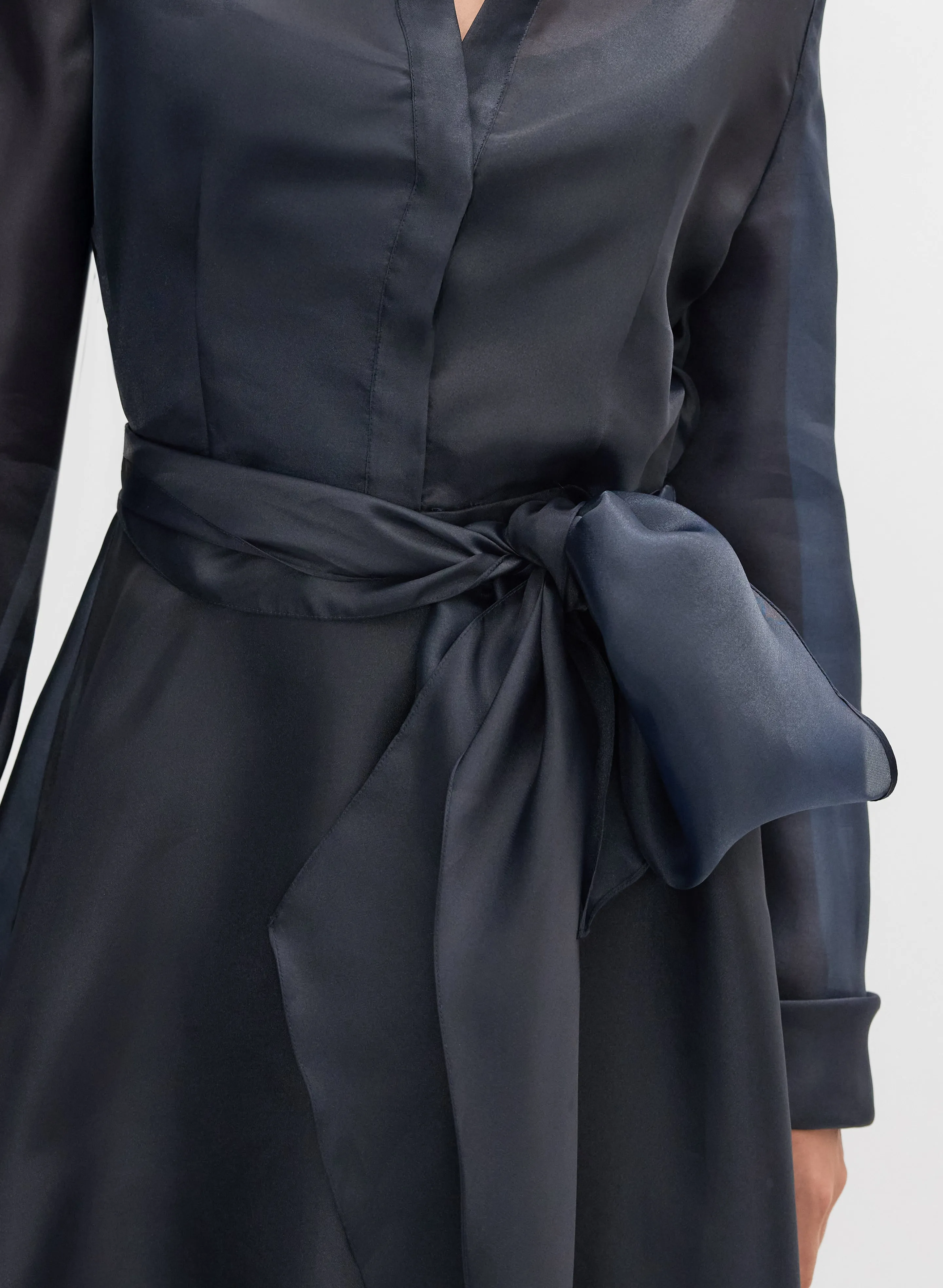 Long Sleeve Organza Dress sold by Melanie Lyne product image thumbnail 3