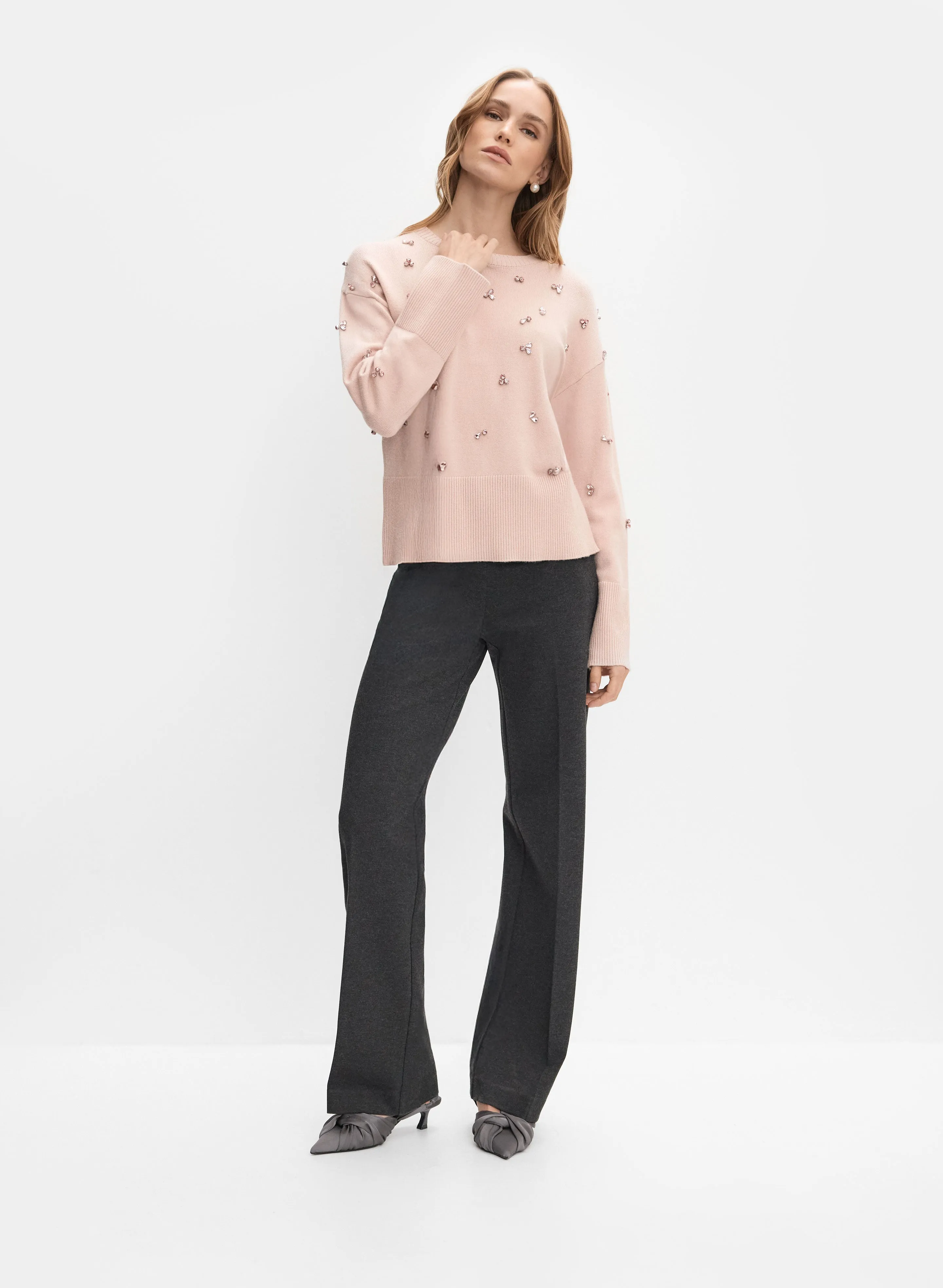 Jeweled Pullover Sweater sold by Melanie Lyne product image thumbnail 3