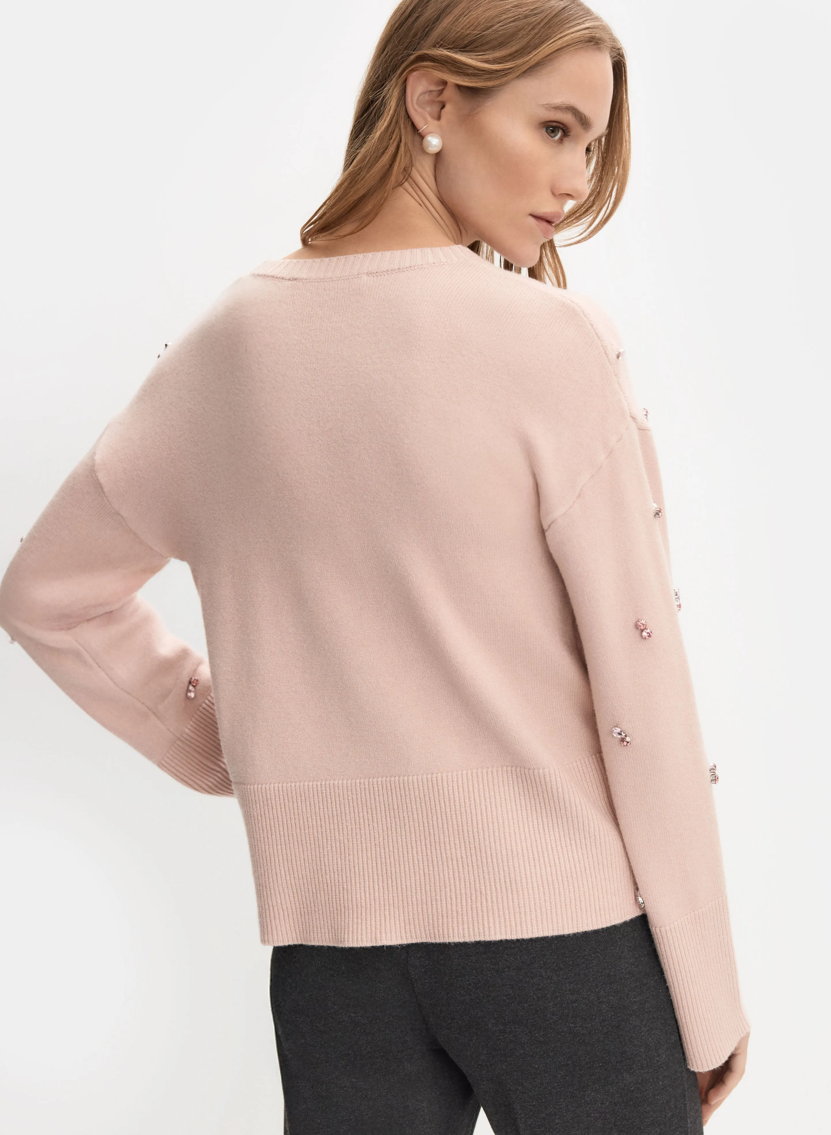 Jeweled Pullover Sweater sold by Melanie Lyne product image thumbnail 4