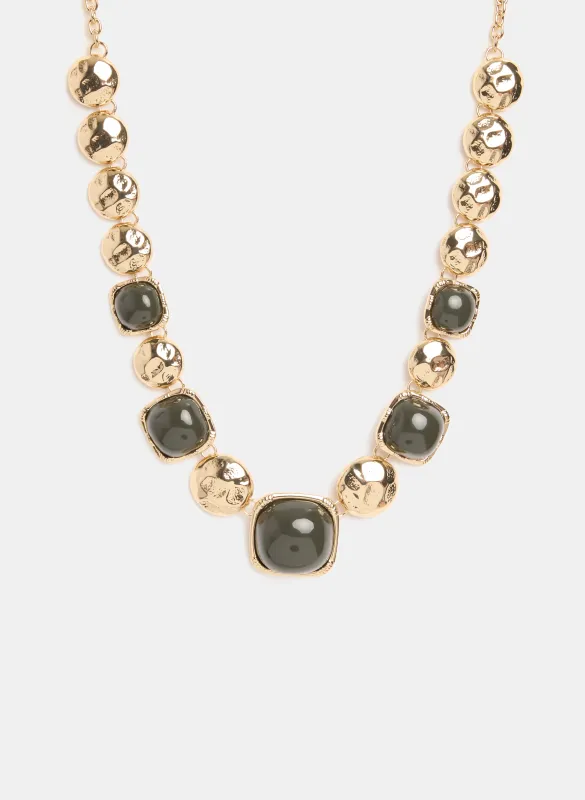 Round Stone Necklace sold by Melanie Lyne