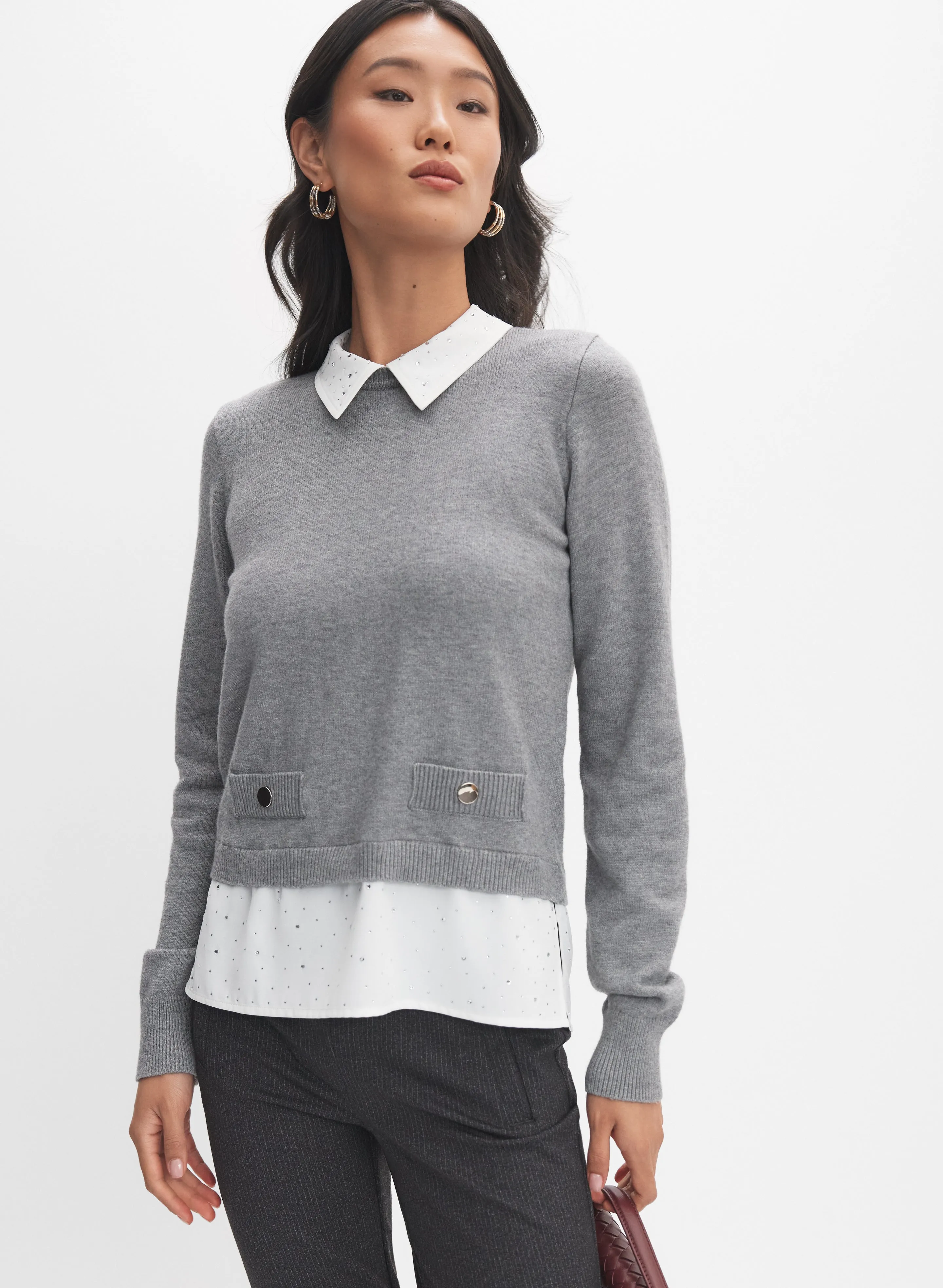 Illusion Layered Sweater sold by Melanie Lyne