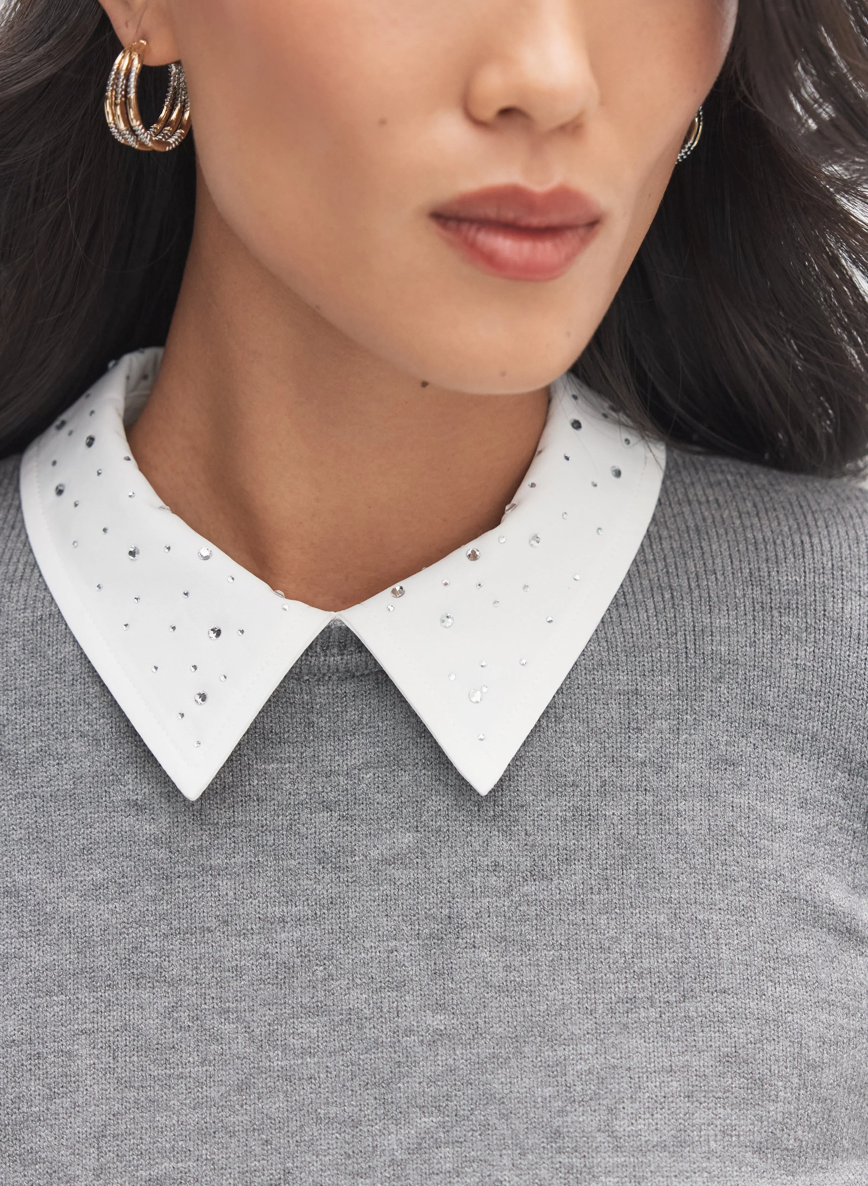 Illusion Layered Sweater sold by Melanie Lyne product image thumbnail 2