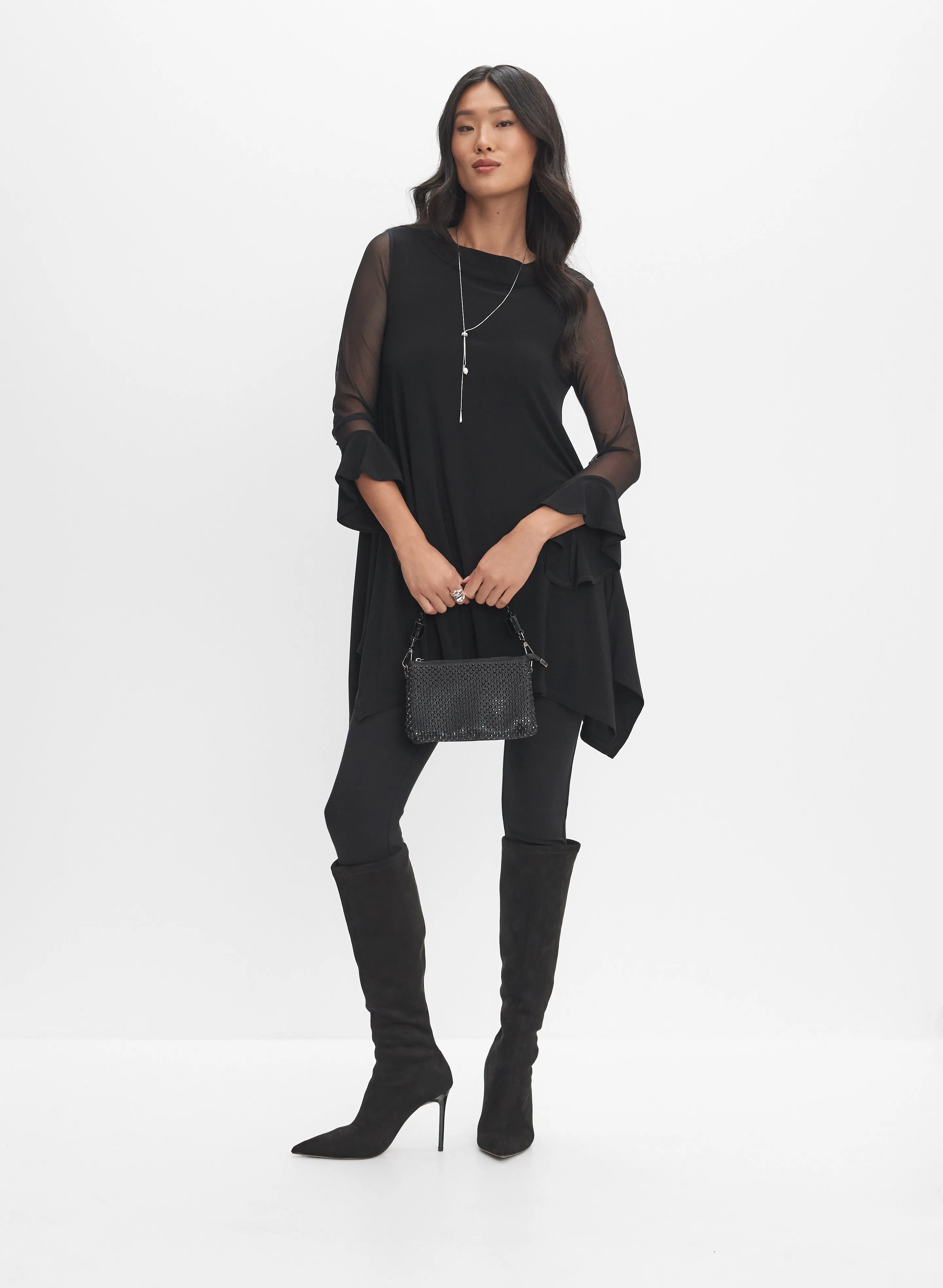 Joseph Ribkoff - Bell Cuff Tunic Top sold by Melanie Lyne product image thumbnail 3
