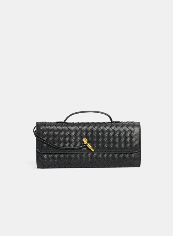 Basket Weave Clutch sold by Melanie Lyne