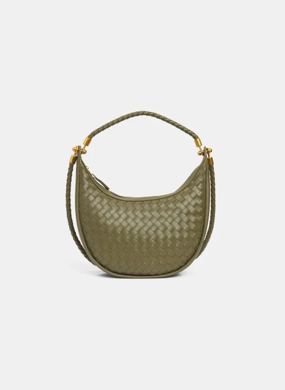 Half-Moon Basket Weave Bag sold by Melanie Lyne