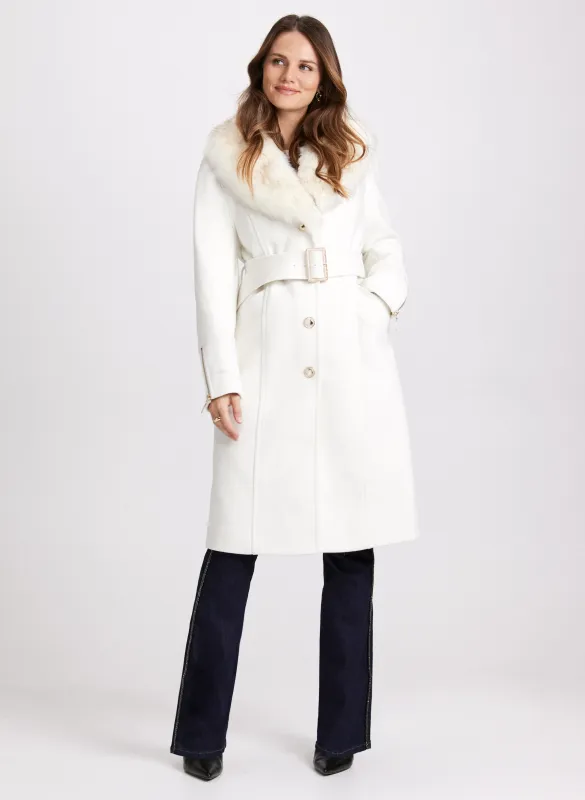 Wool-Blend Coat sold by Melanie Lyne