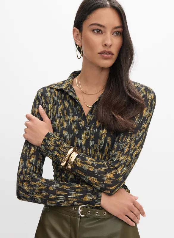 Sequined Abstract Top sold by Melanie Lyne