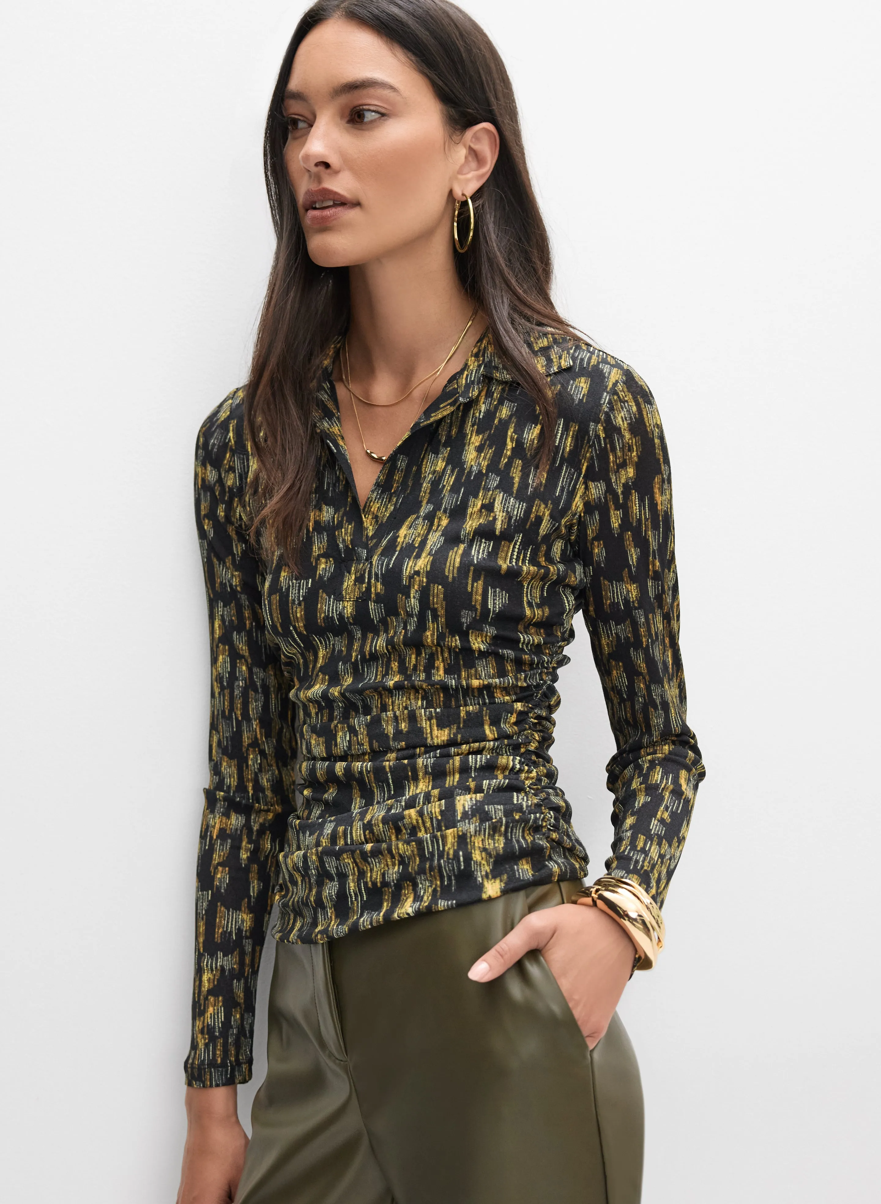 Sequined Abstract Top sold by Melanie Lyne product image thumbnail 5