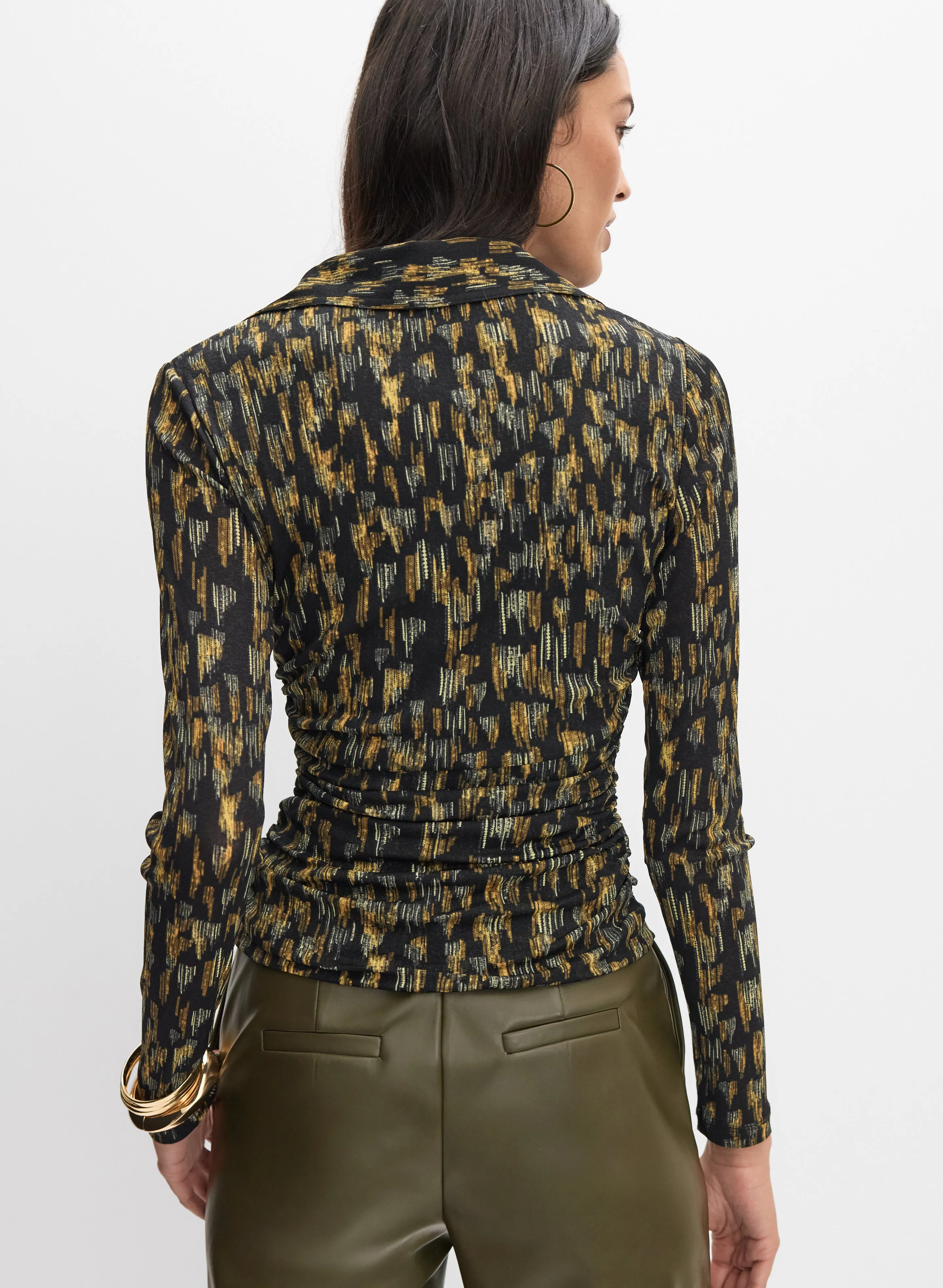 Sequined Abstract Top sold by Melanie Lyne product image thumbnail 4