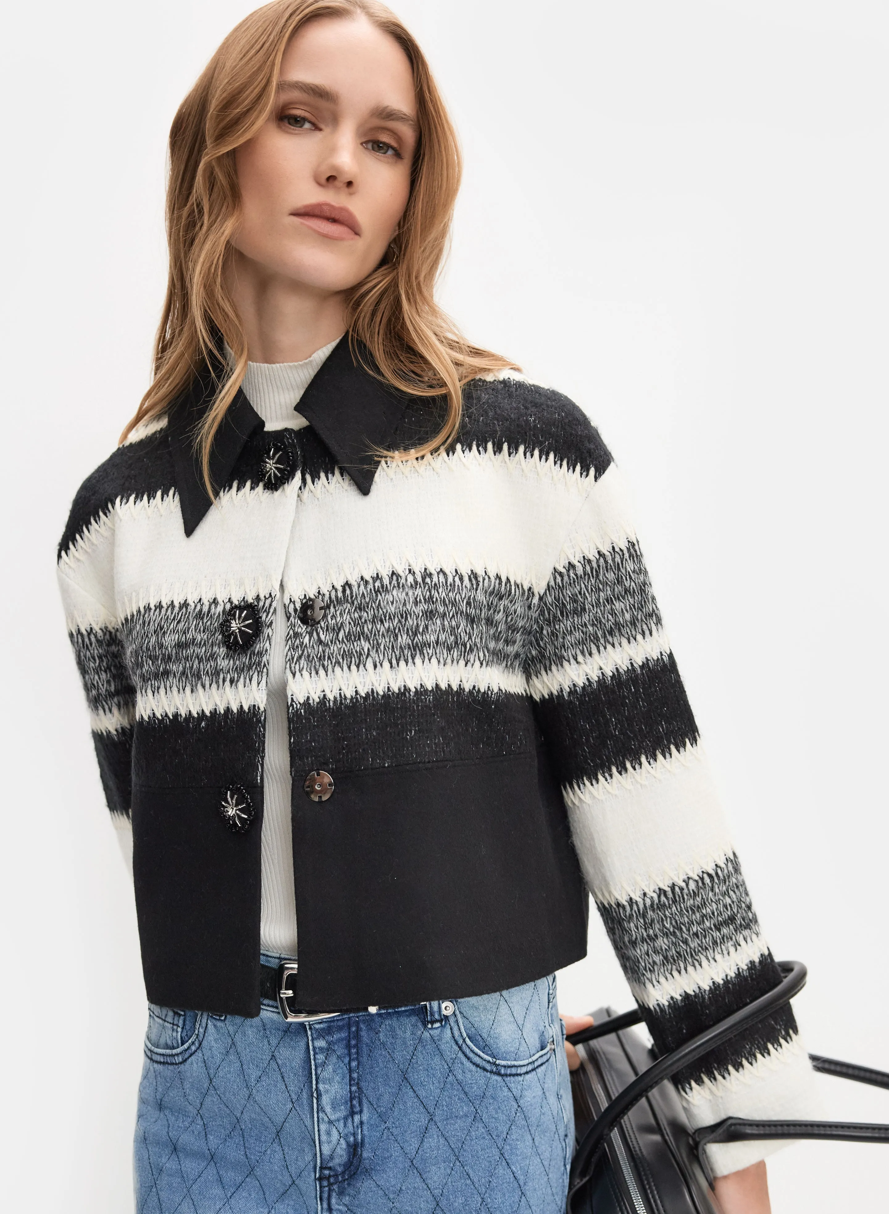 Short Swing Jacket sold by Melanie Lyne product image thumbnail 5