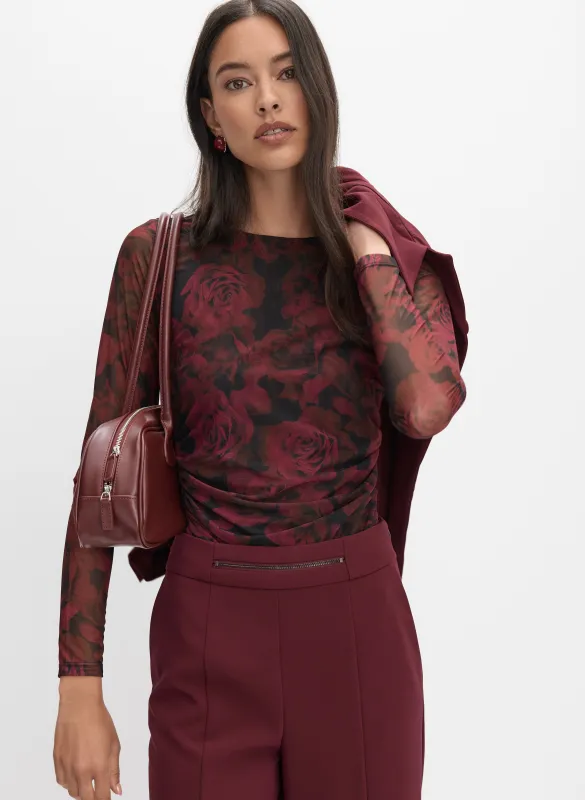 Rose Mesh Top sold by Melanie Lyne