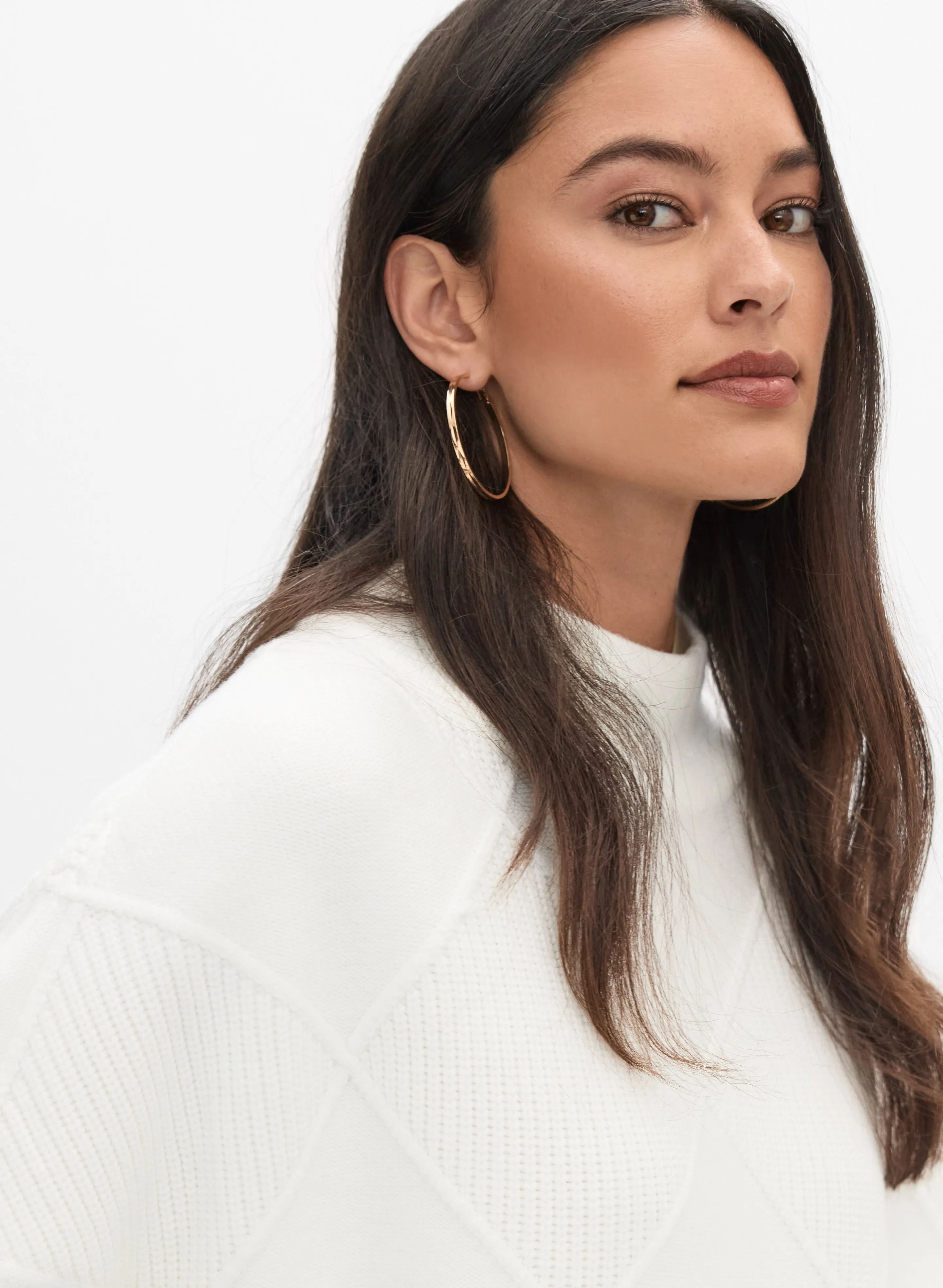 Joseph Ribkoff - Textured Funnel Neck Sweater sold by Melanie Lyne product image thumbnail 4