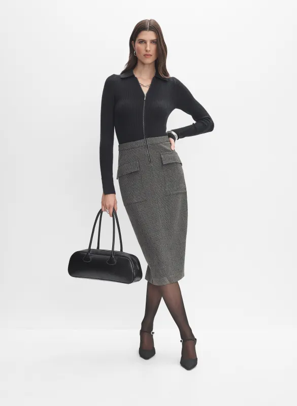 Fitted Illusion Dress sold by Melanie Lyne