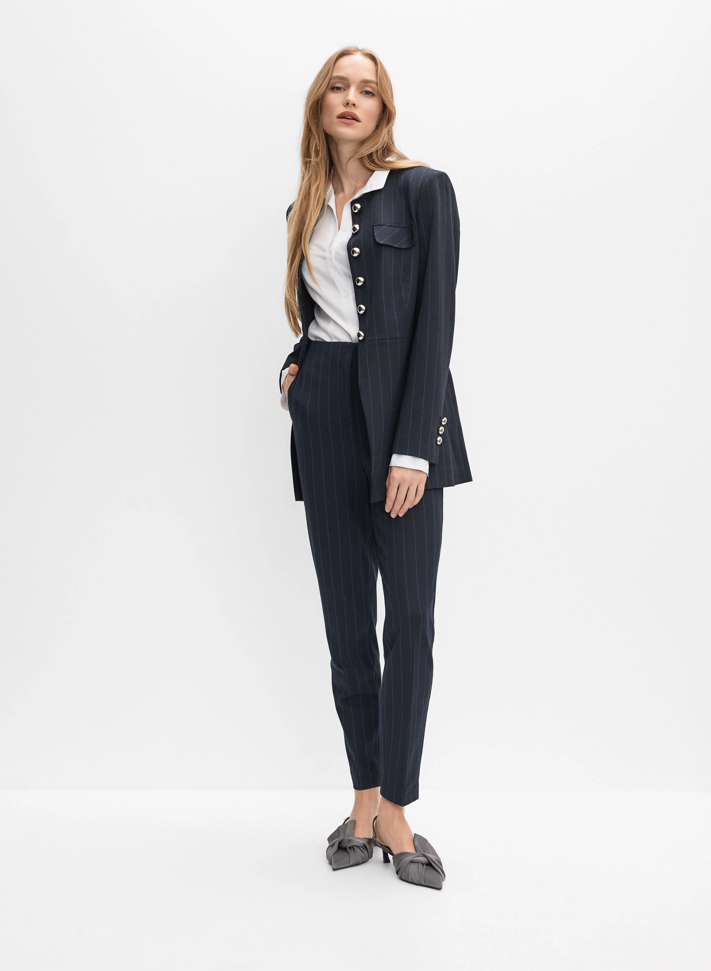 Juliette Slim-Leg Pants sold by Melanie Lyne product image thumbnail 4