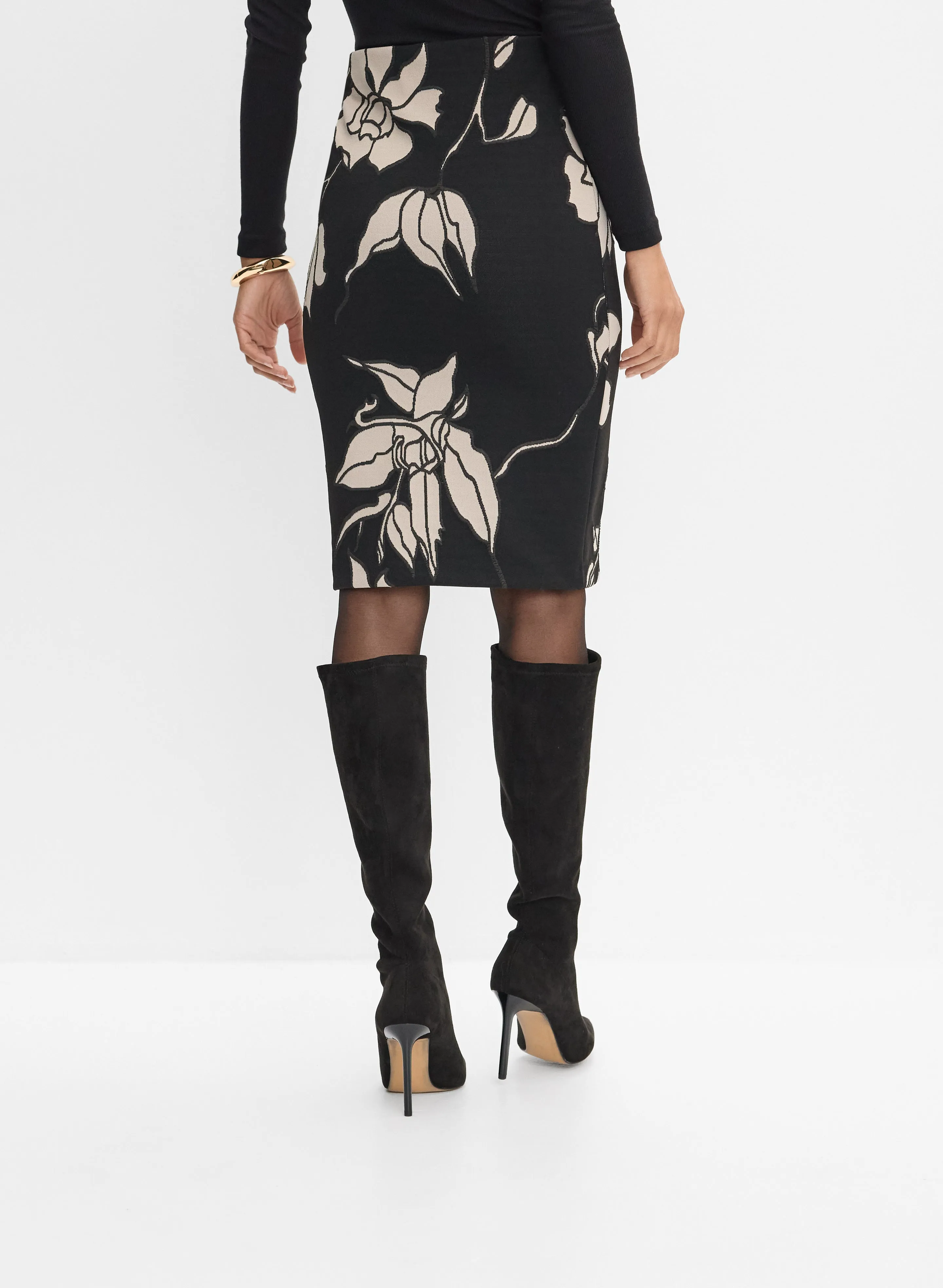 Floral Pencil Skirt sold by Melanie Lyne product image thumbnail 2