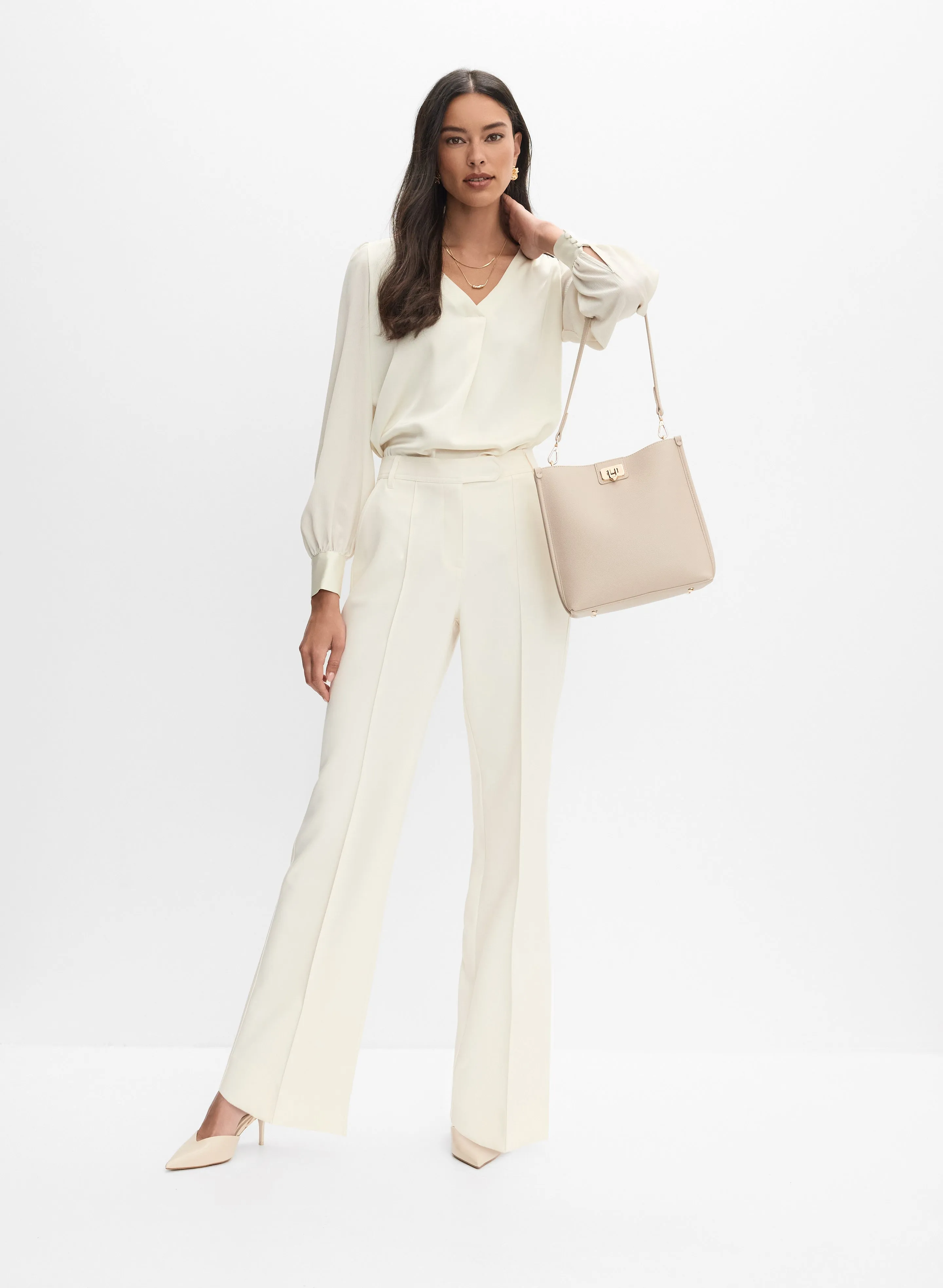 Satin Detail Blouse sold by Melanie Lyne product image thumbnail 3