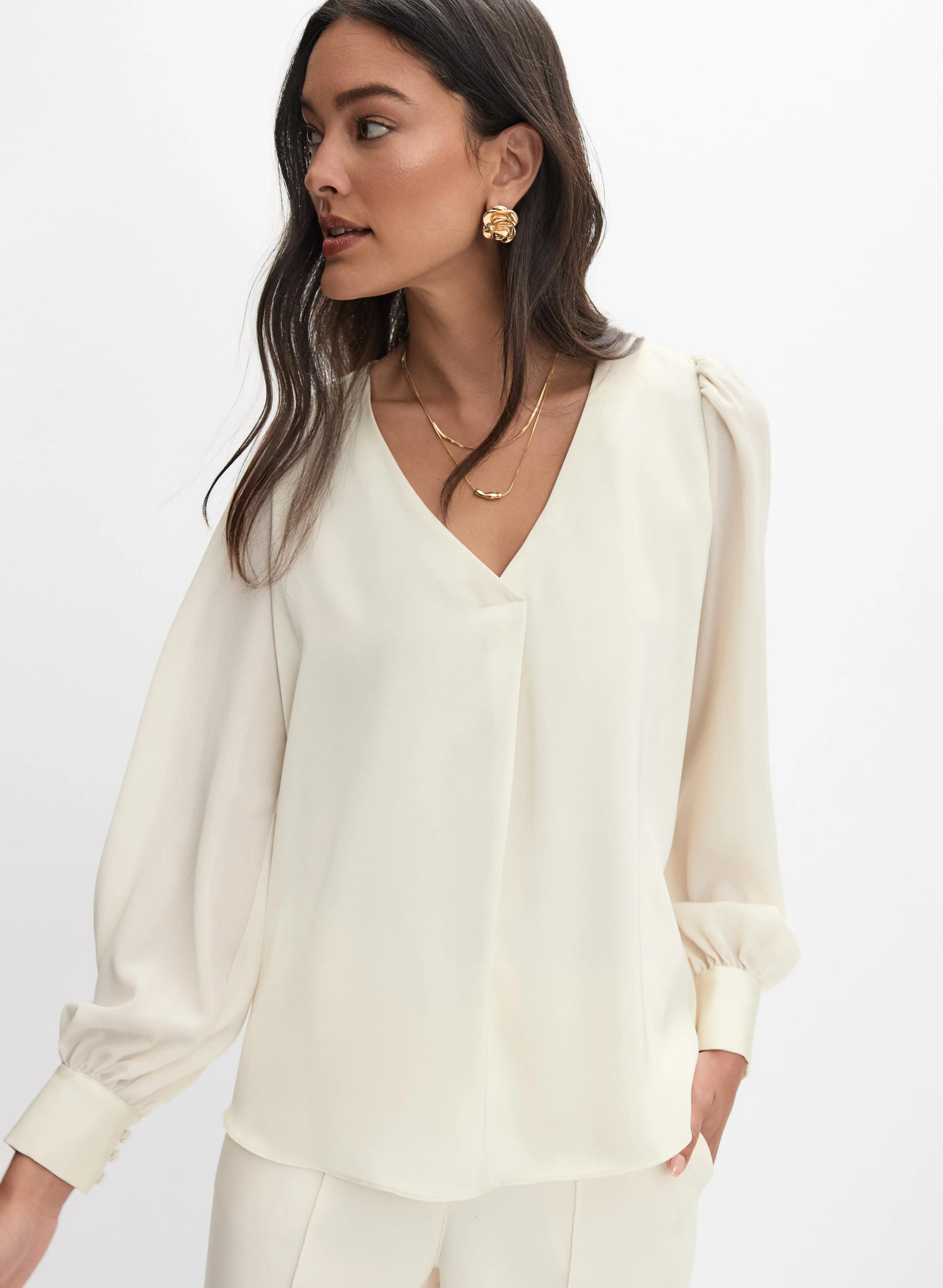 Satin Detail Blouse sold by Melanie Lyne product image thumbnail 5