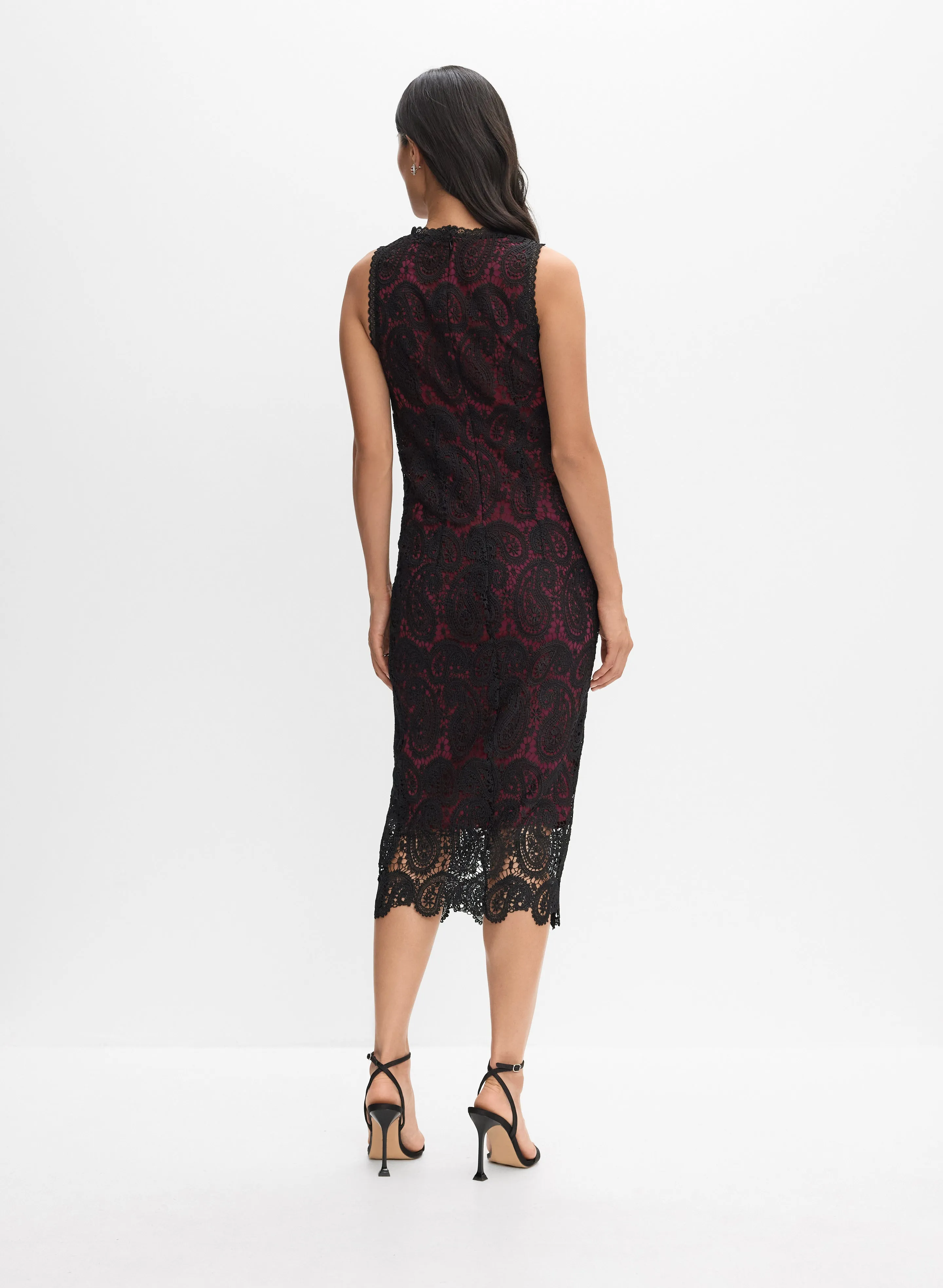 Satin & Lace Dress sold by Melanie Lyne product image thumbnail 4