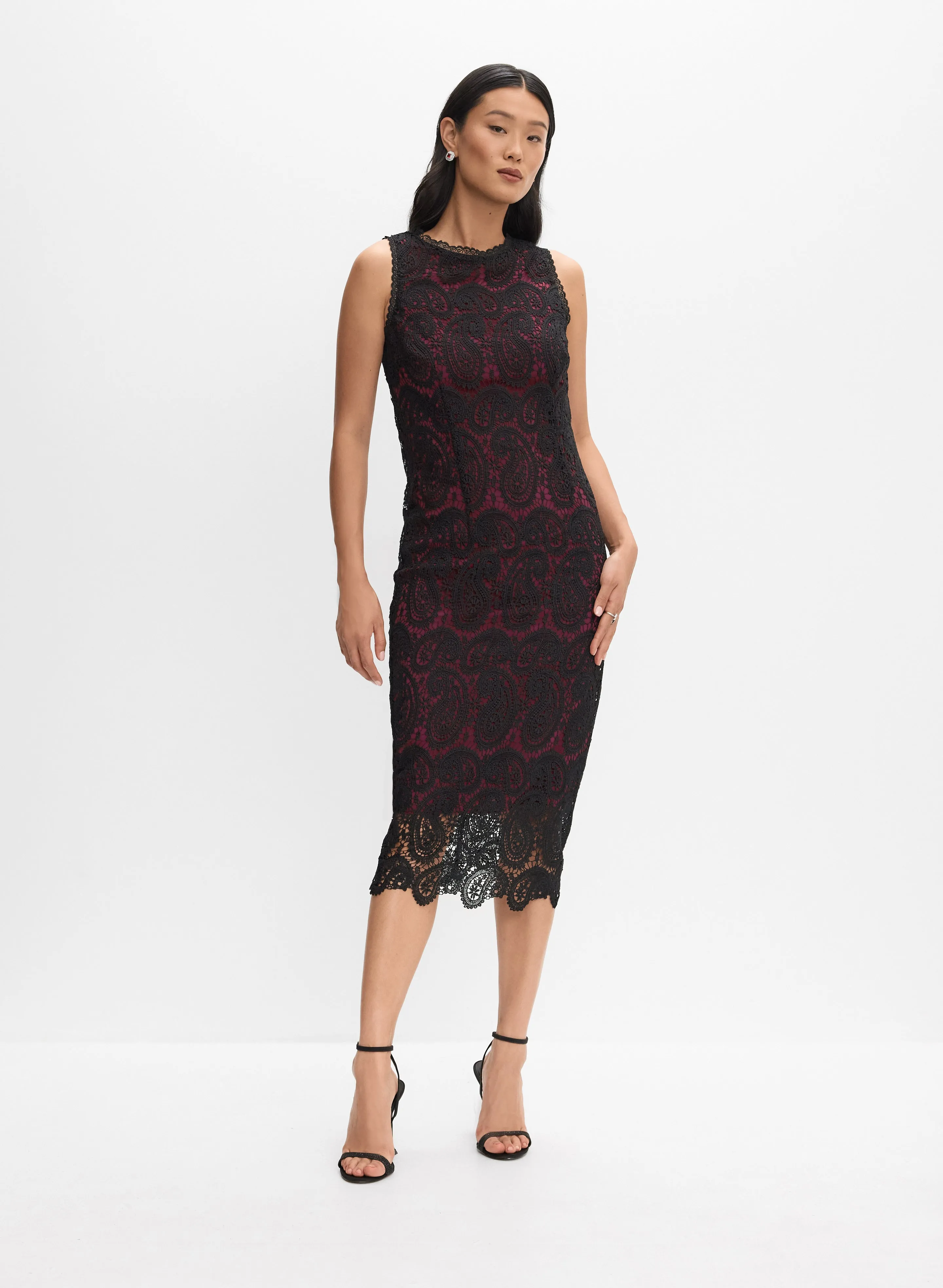 Satin & Lace Dress sold by Melanie Lyne