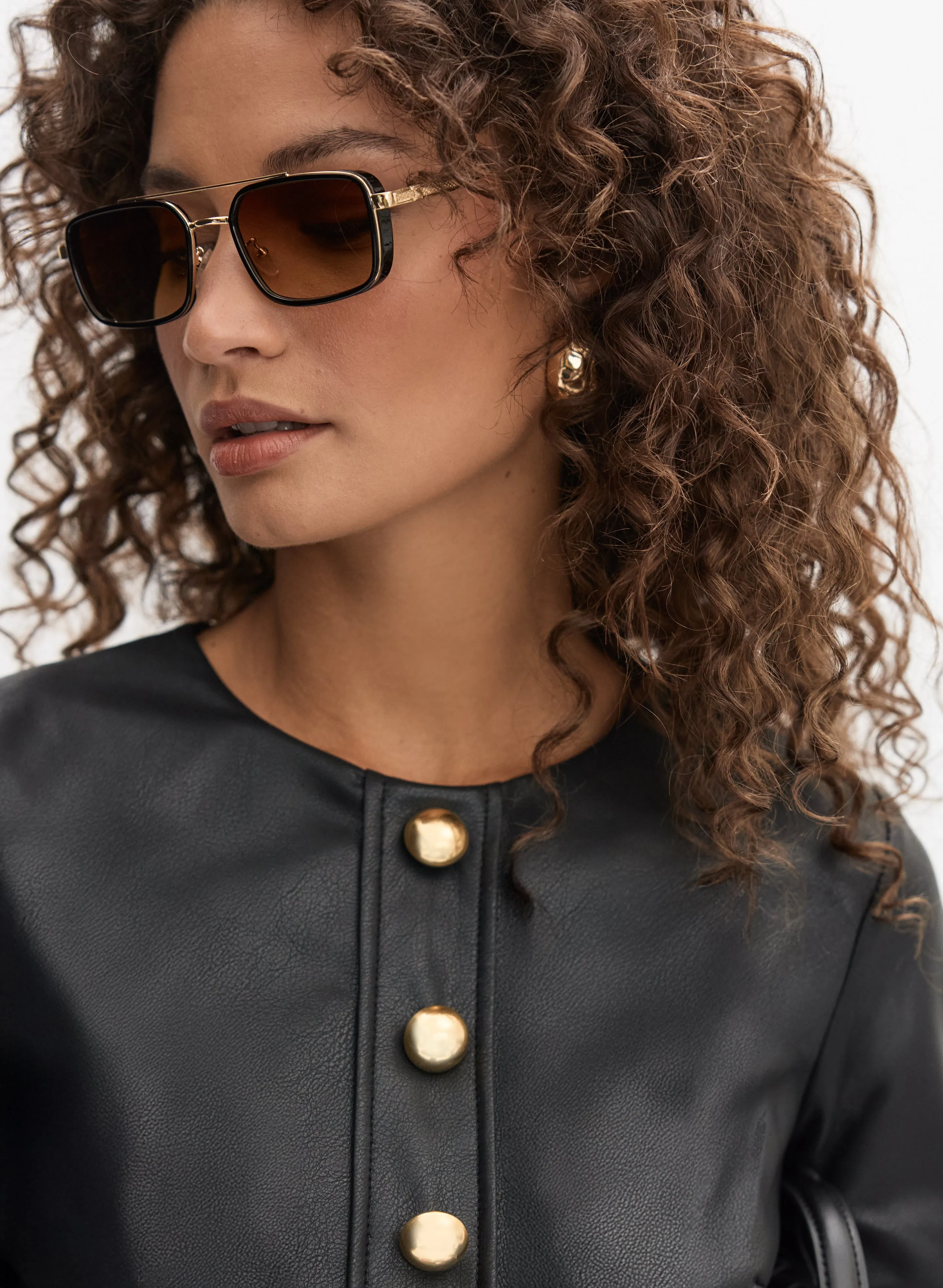 Vegan Leather Dress sold by Melanie Lyne product image thumbnail 5