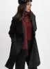 Wool-Blend Shawl Collar Coat sold by Melanie Lyne