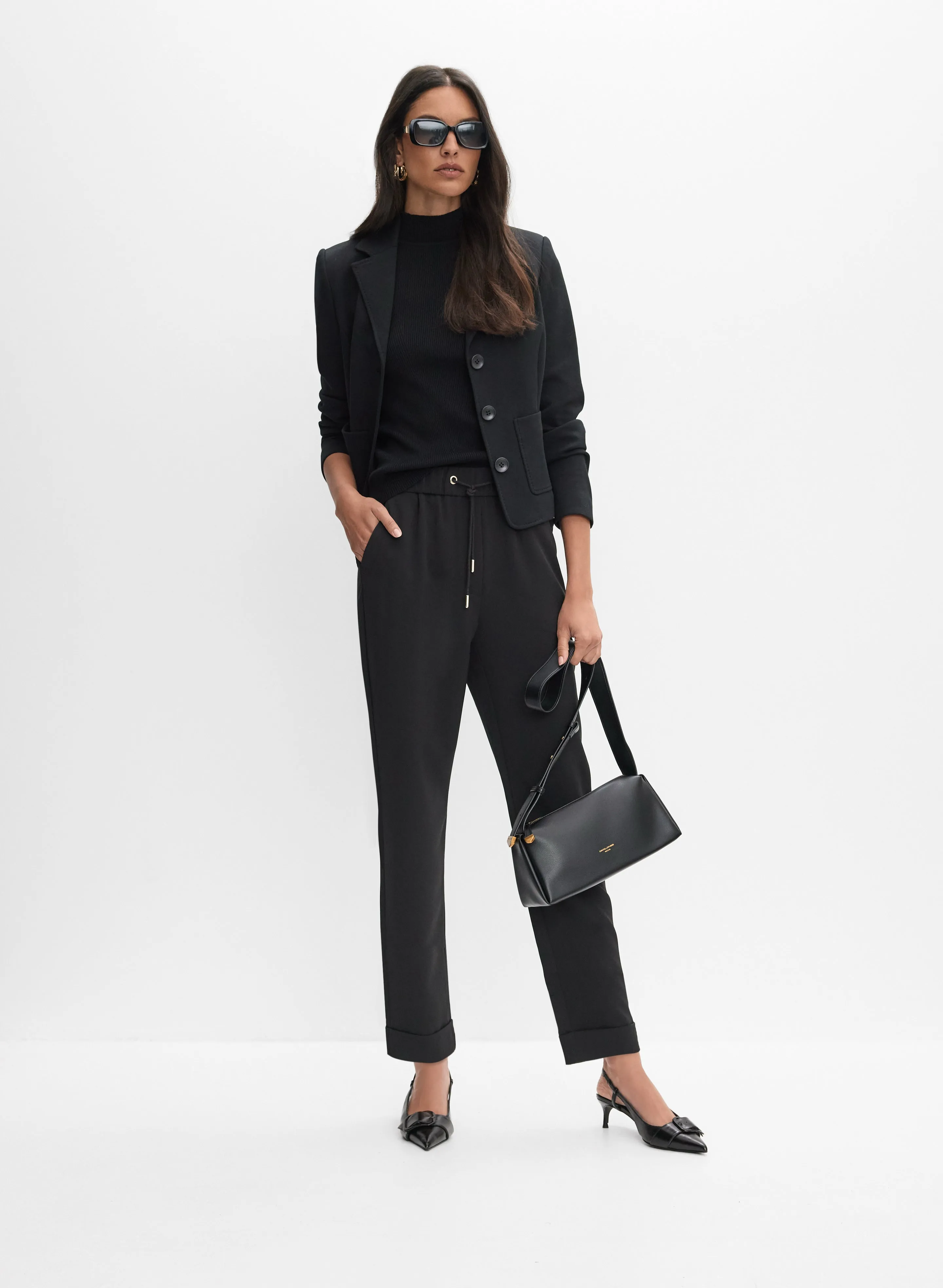 Drawstring Waist Pants sold by Melanie Lyne product image thumbnail 4