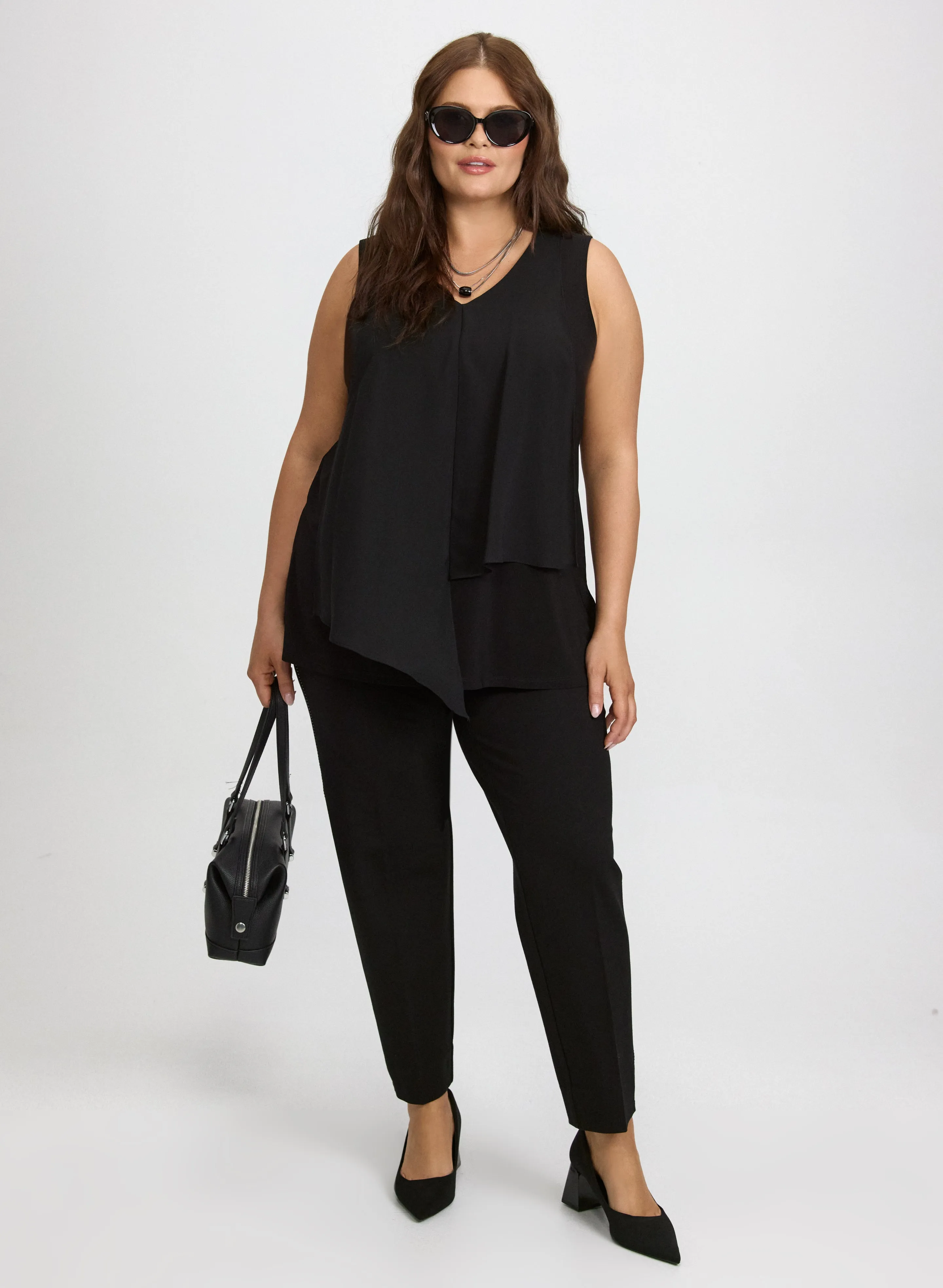 Sleeveless Layered Top sold by Melanie Lyne product image thumbnail 3