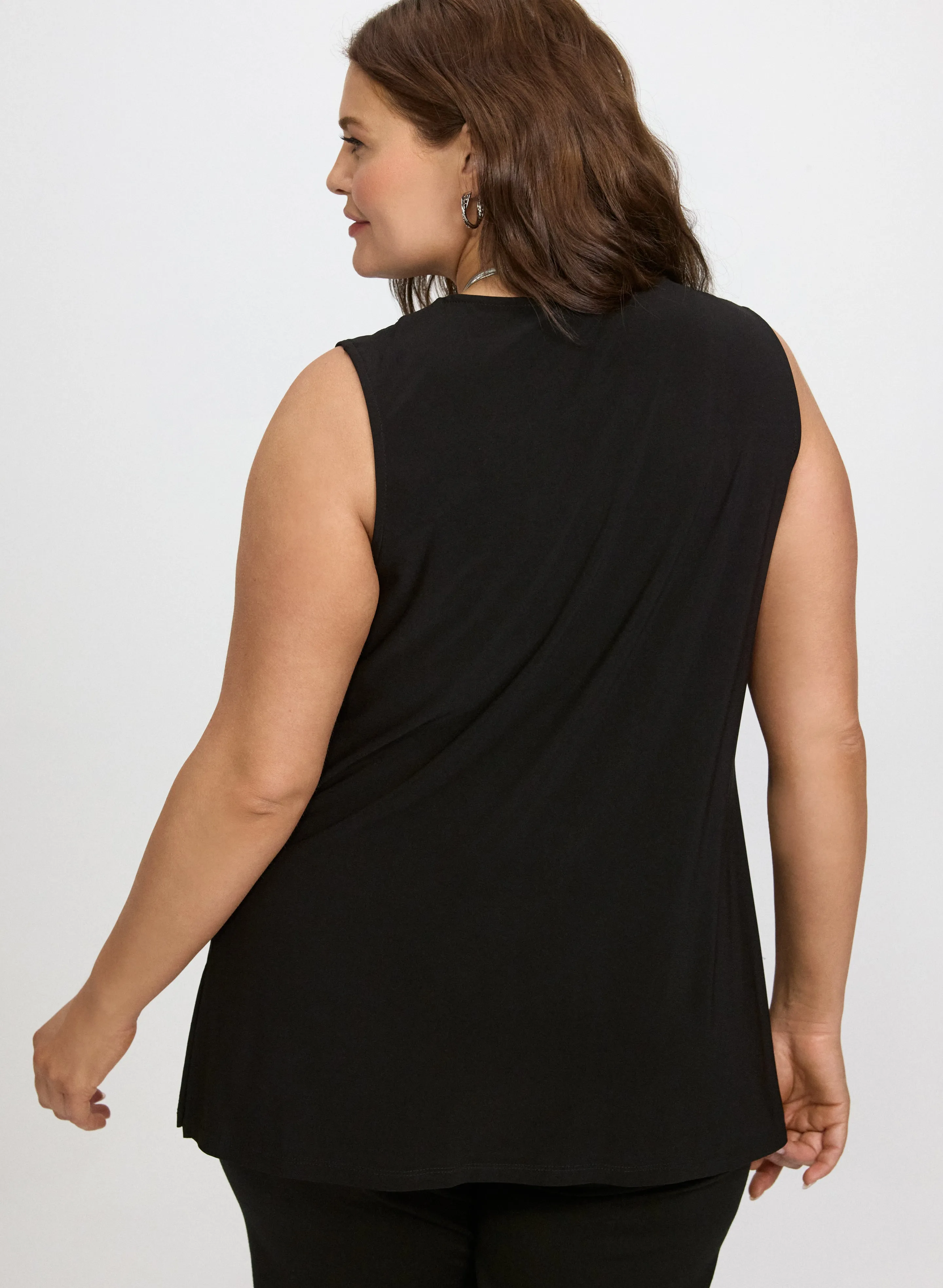 Sleeveless Layered Top sold by Melanie Lyne product image thumbnail 4