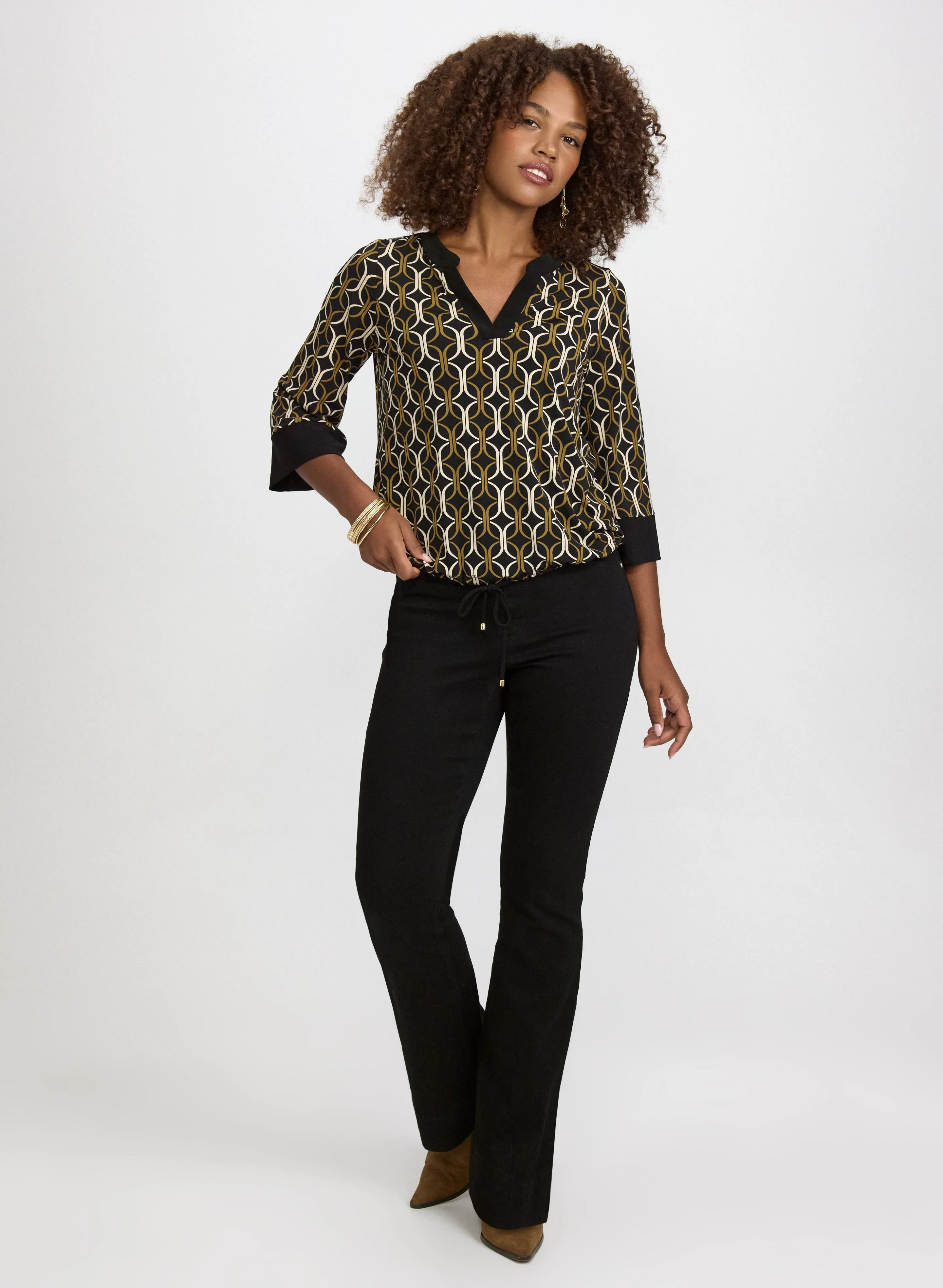 Geometric Print Top sold by Melanie Lyne product image thumbnail 3