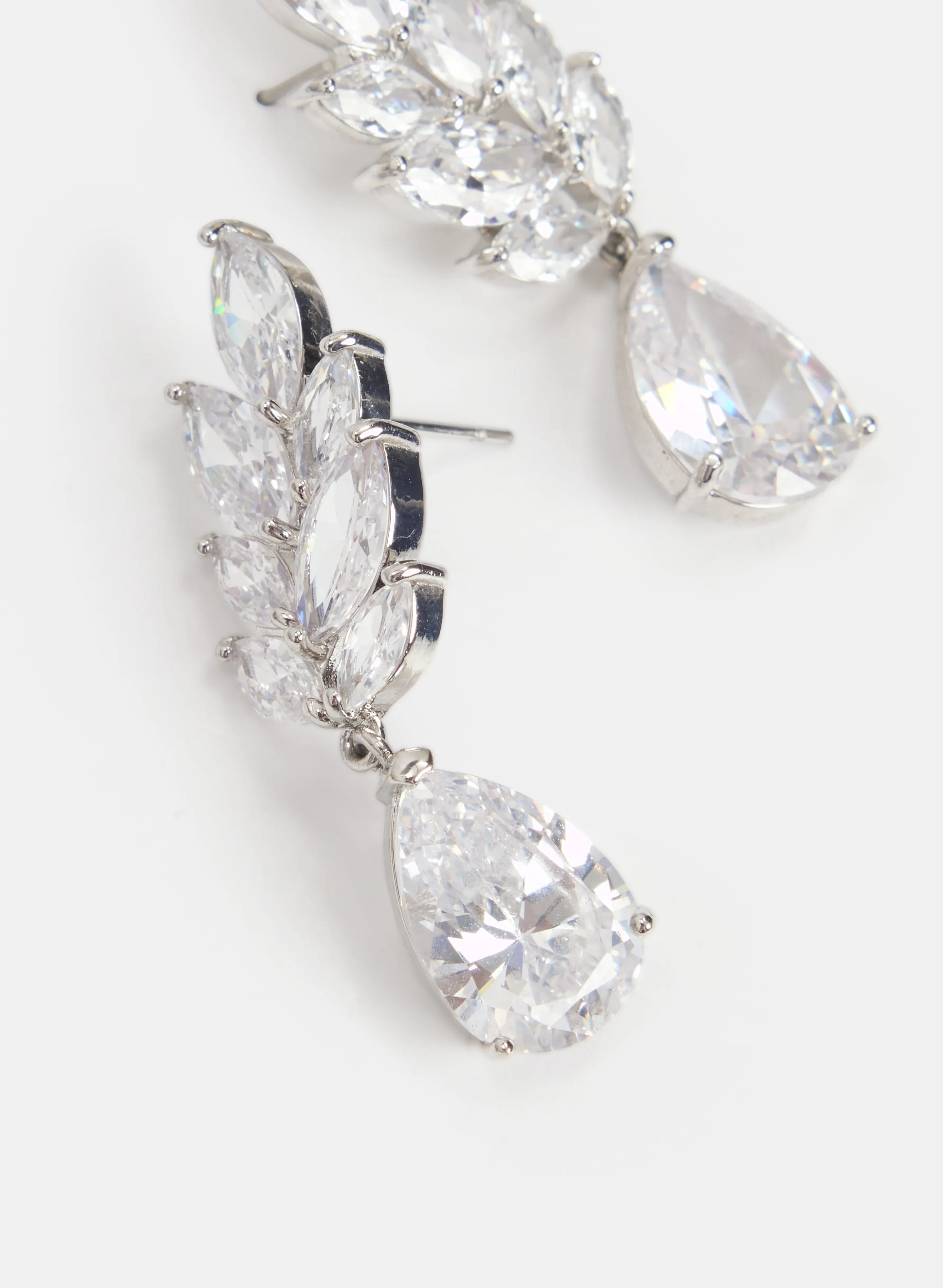 Cubic Zirconia Drop Earrings sold by Melanie Lyne product image thumbnail 2
