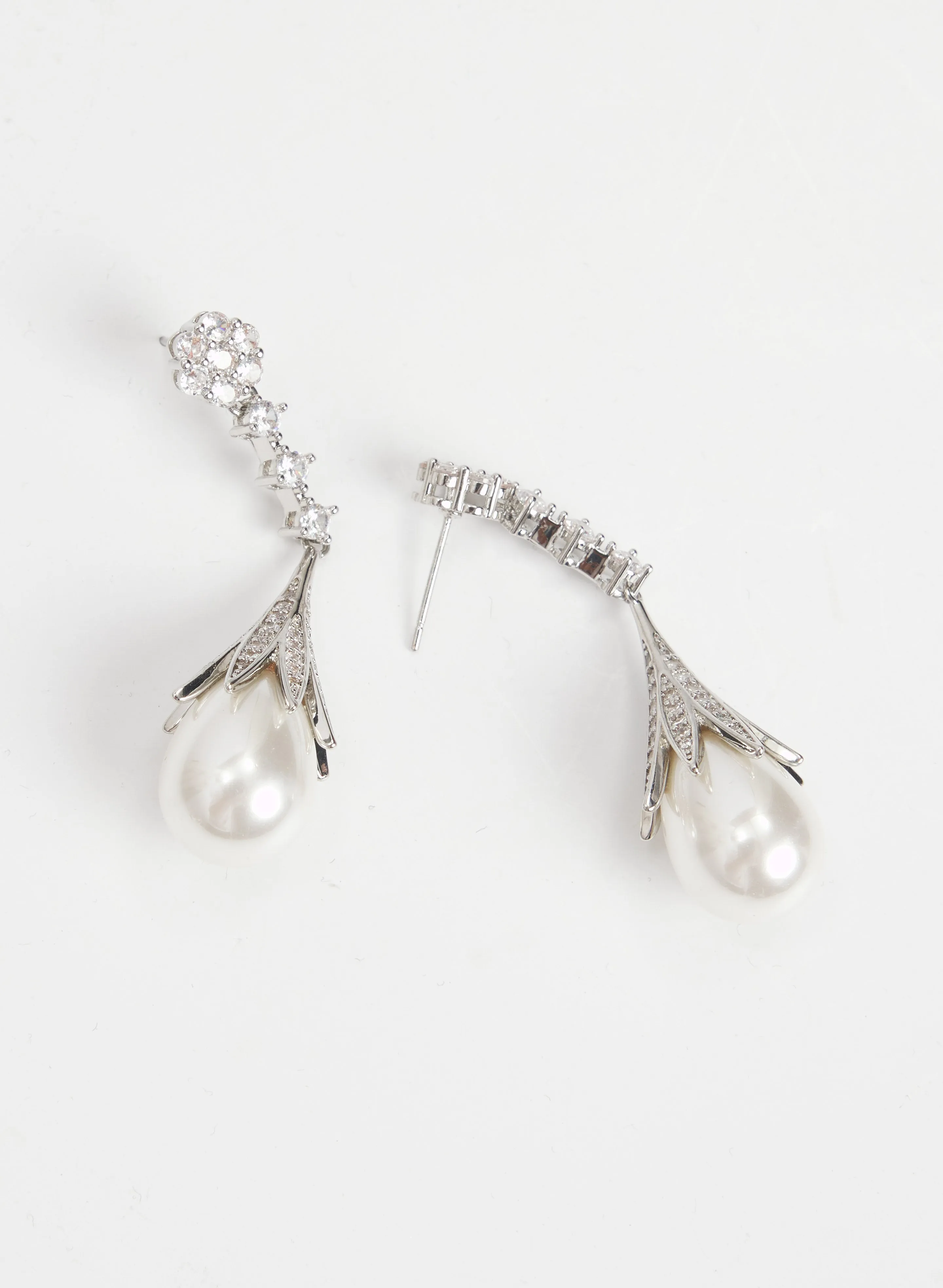 Pearl Pendant Earrings sold by Melanie Lyne product image thumbnail 2